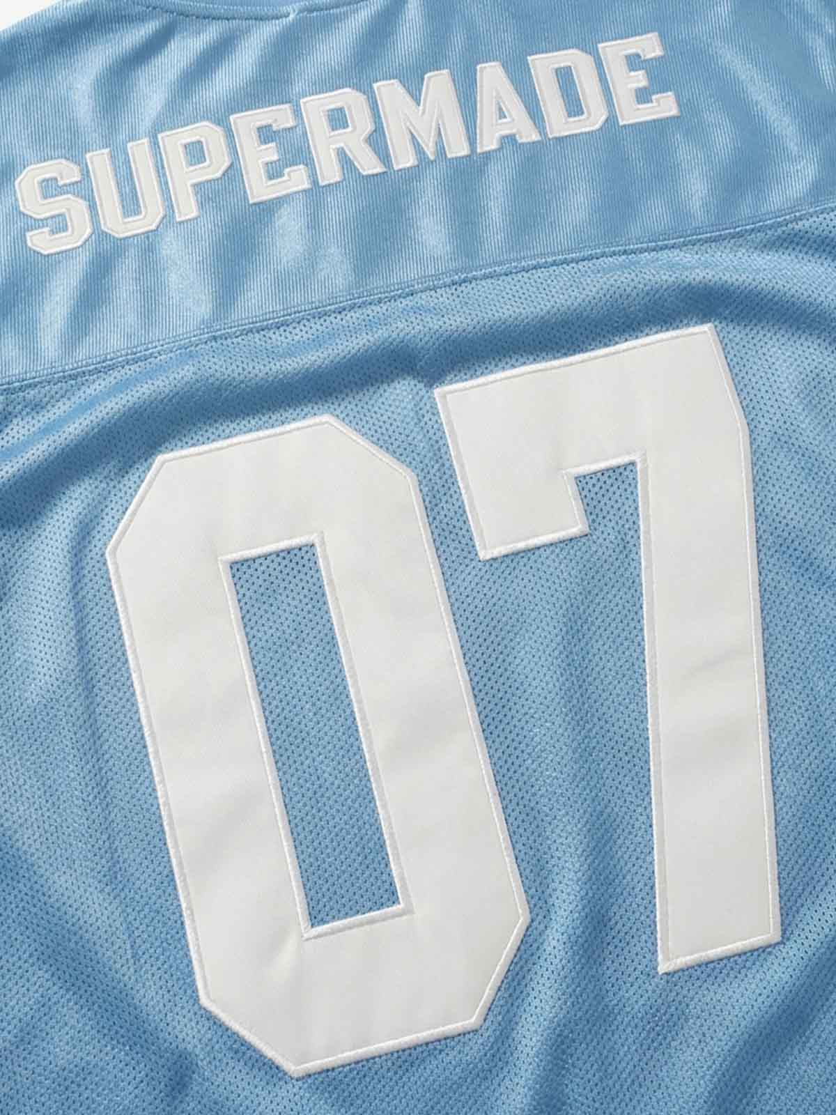 Loose Satin Jersey 07 Stitching Sports T-Shirt