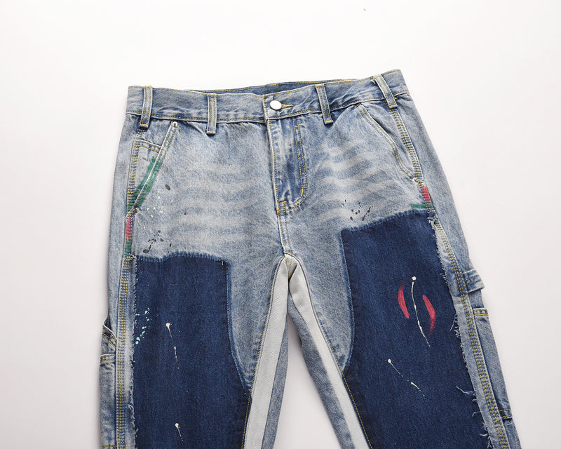 Flare Denim - Patch-work Light
