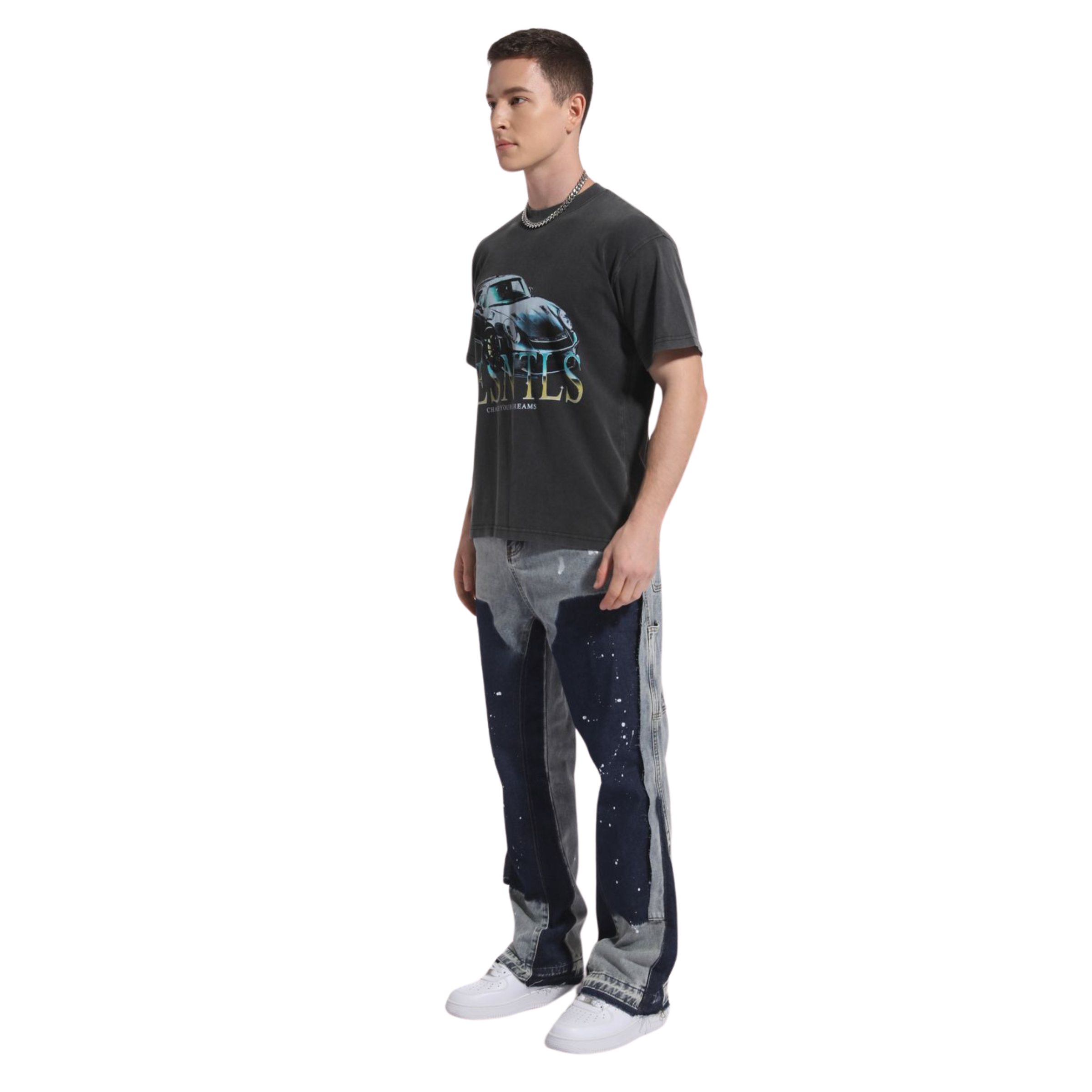 Flare Denim - Saxe Blue