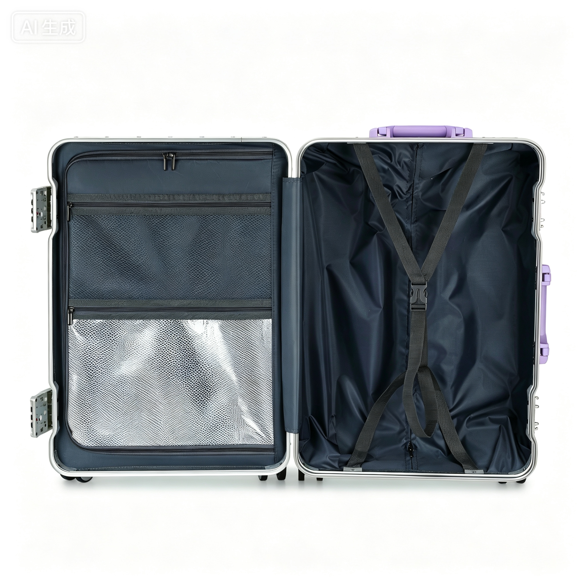 Kabinenkoffer 55cm + großer Koffer 78cm