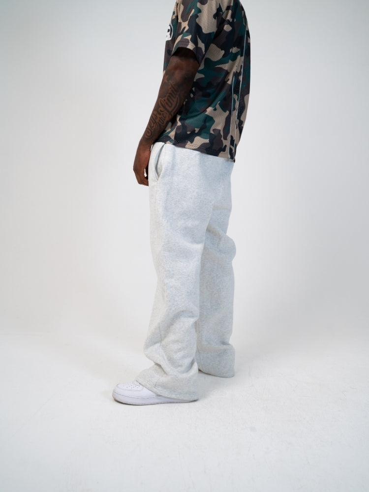 DCRB Tracksuit Open Leg Jogger - Light Grey