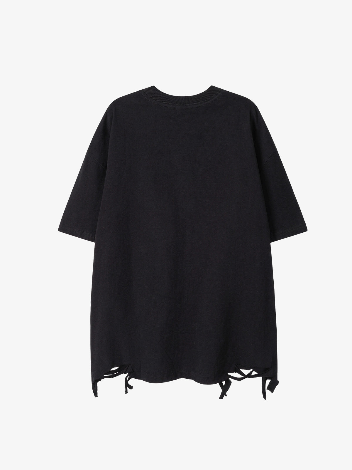 Letter Graphic Necklace Tee