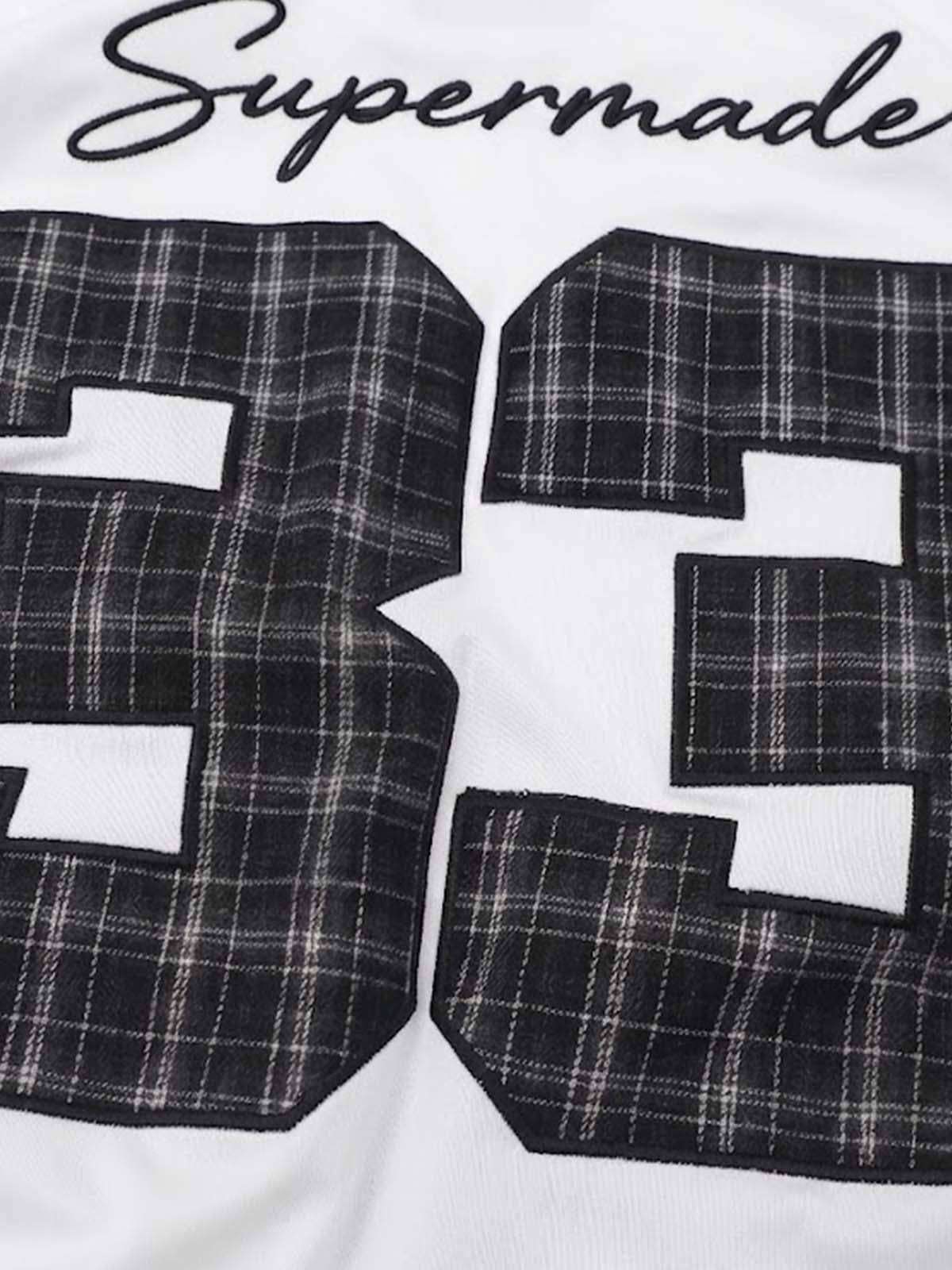 Camo Patchwork Embroidered Tee