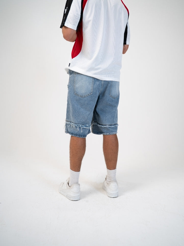 DCRB Distressed Street Denim Jorts