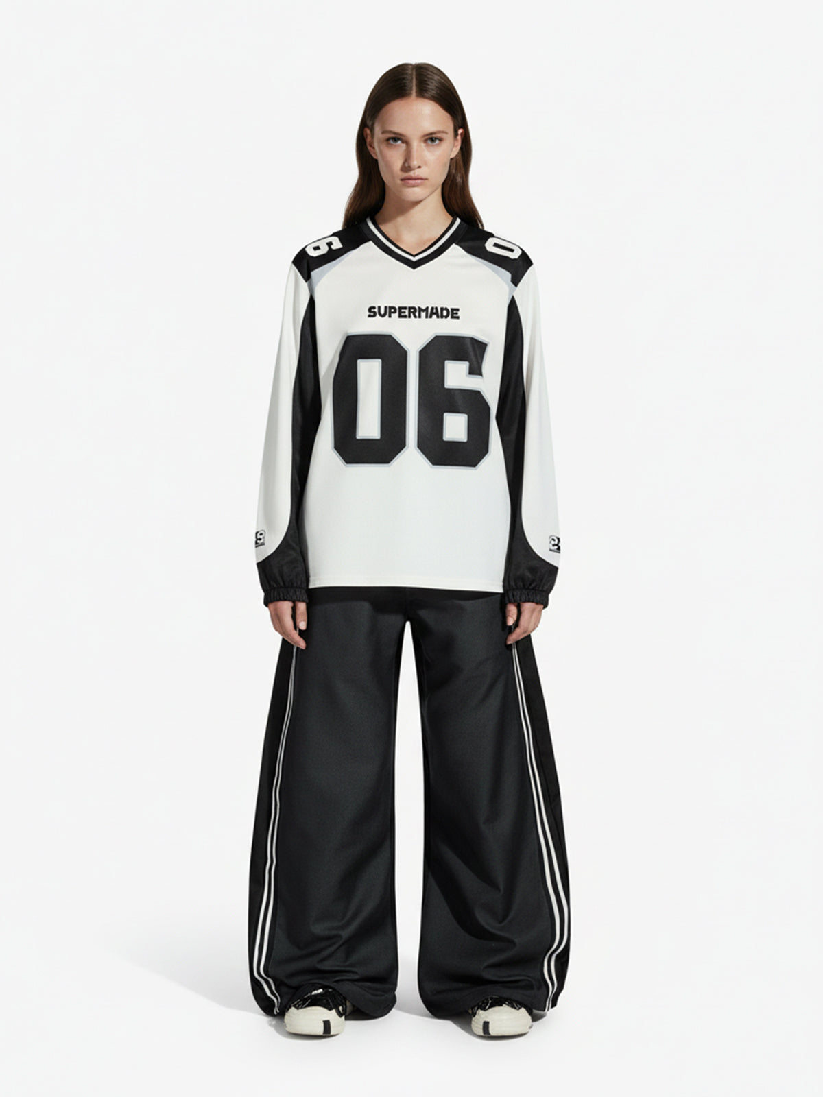 Digital Patchwork Jersey Long-Sleeve T-Shirt