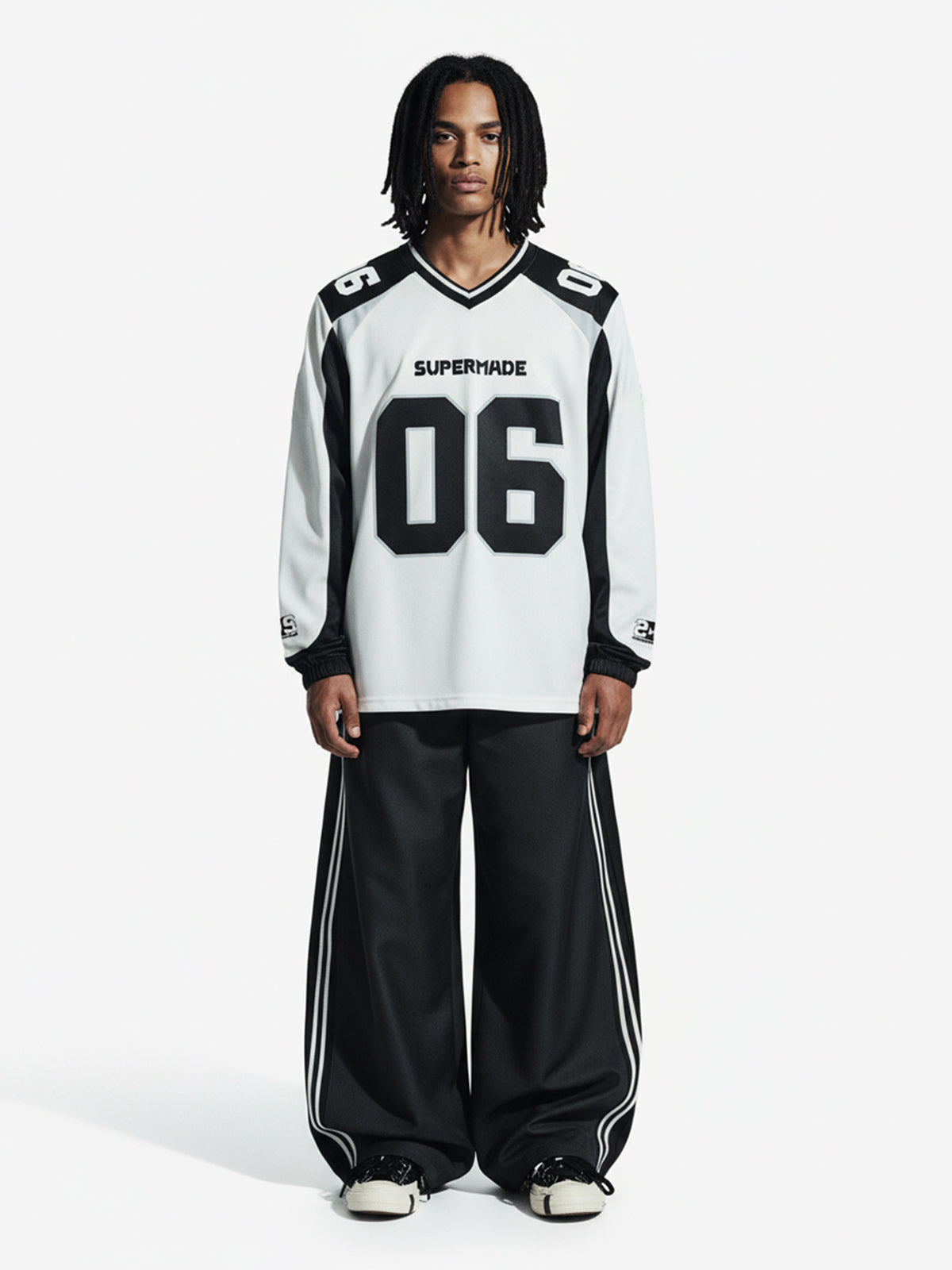 Digital Patchwork Jersey Long-Sleeve T-Shirt