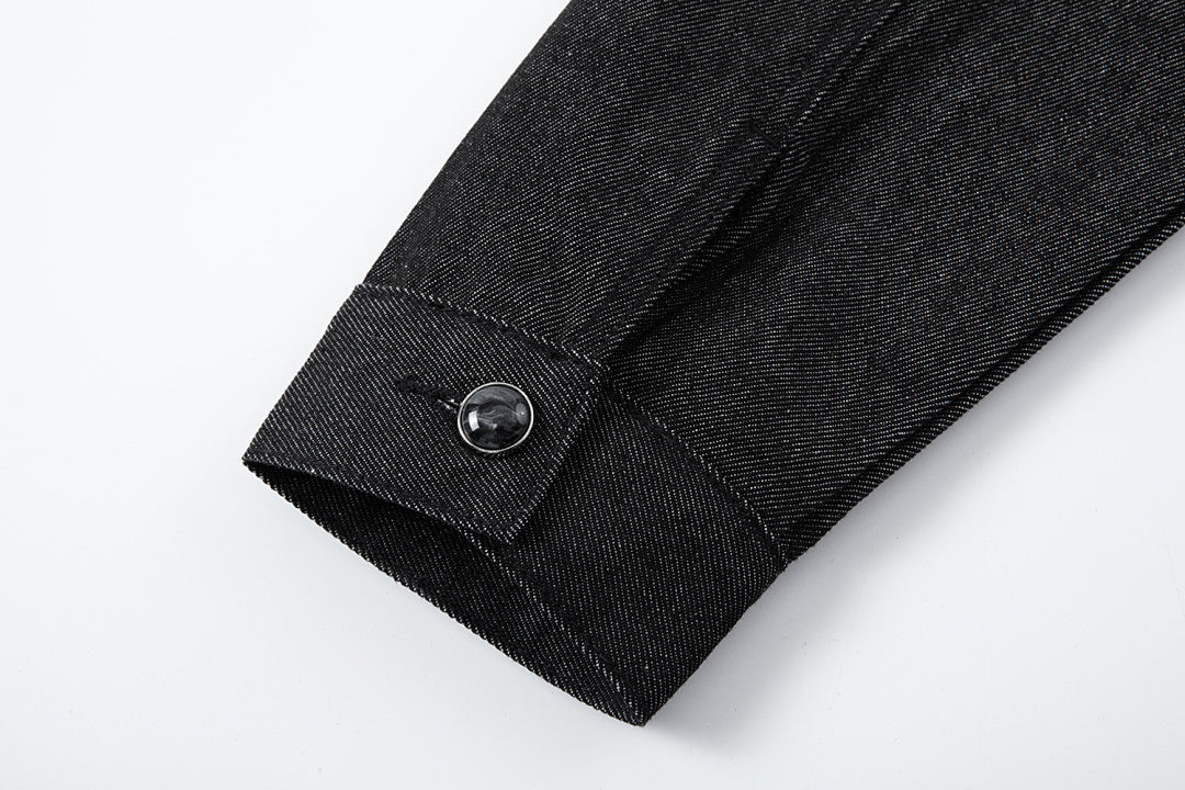 Classic Denim Jacket - Onyx Black