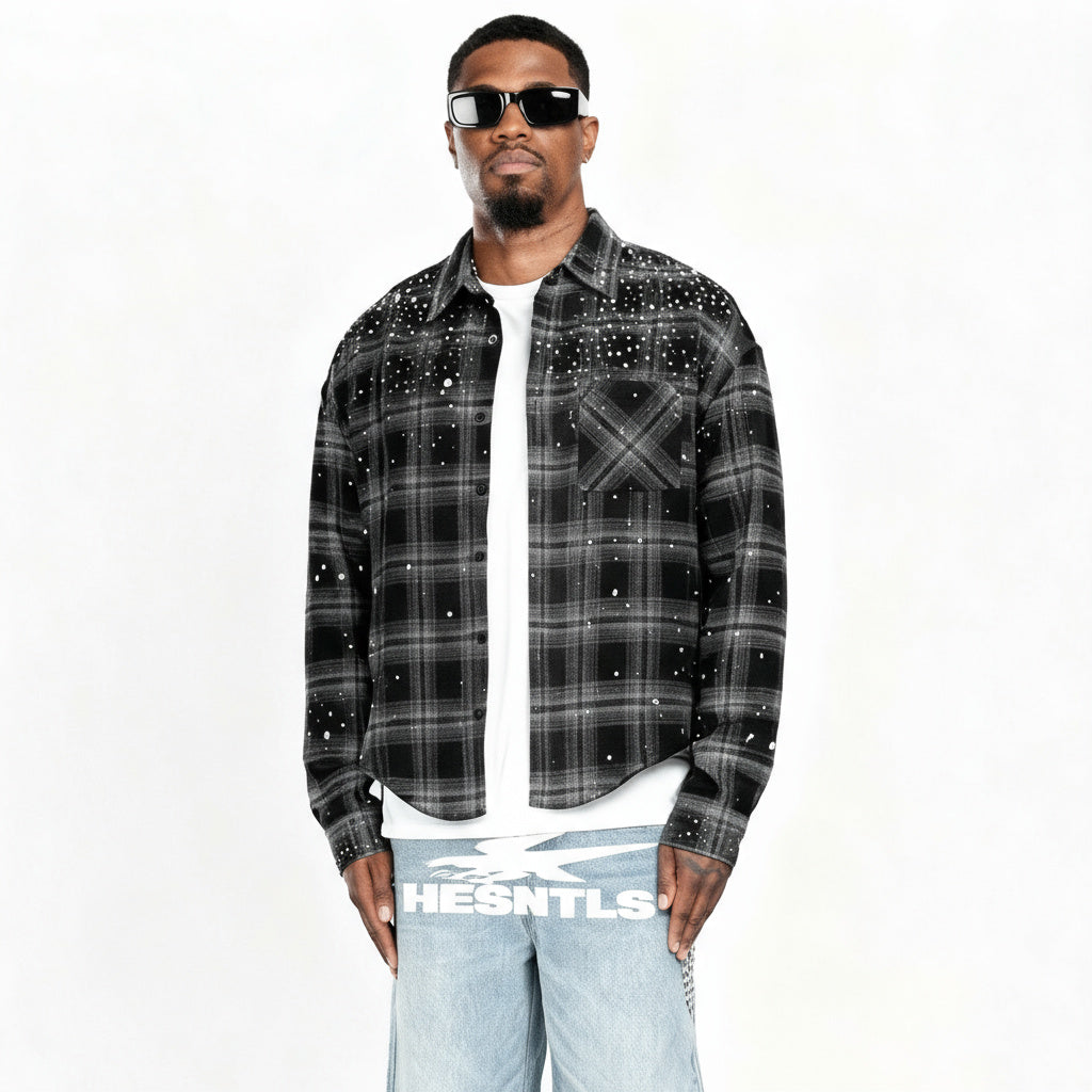 Vintage VVS Flannel | Chambray Black