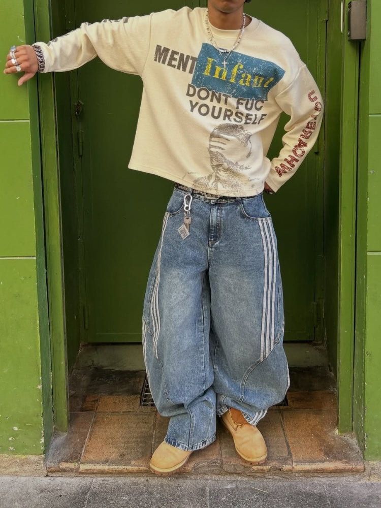 DCRB Vintage Copycat Print Longsleeve