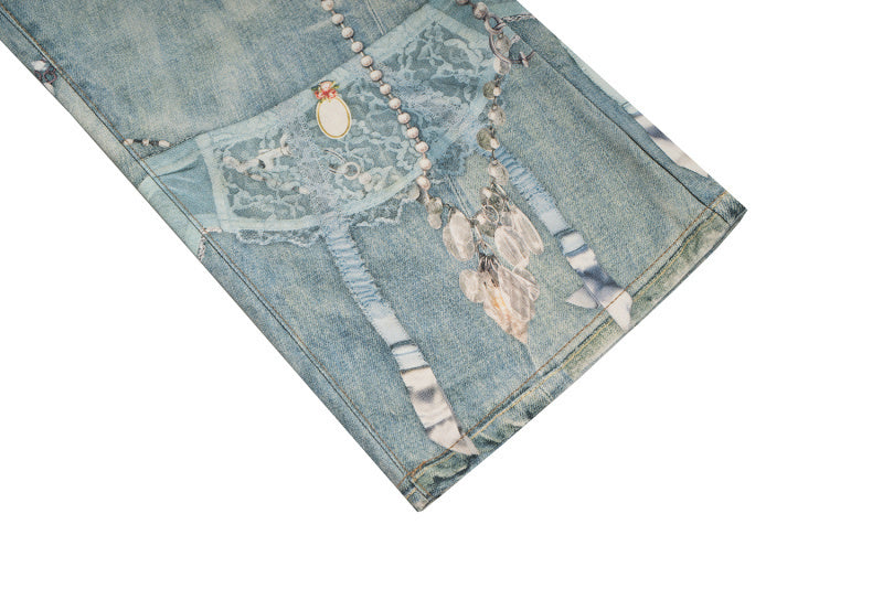 Straight Denim | Pearls