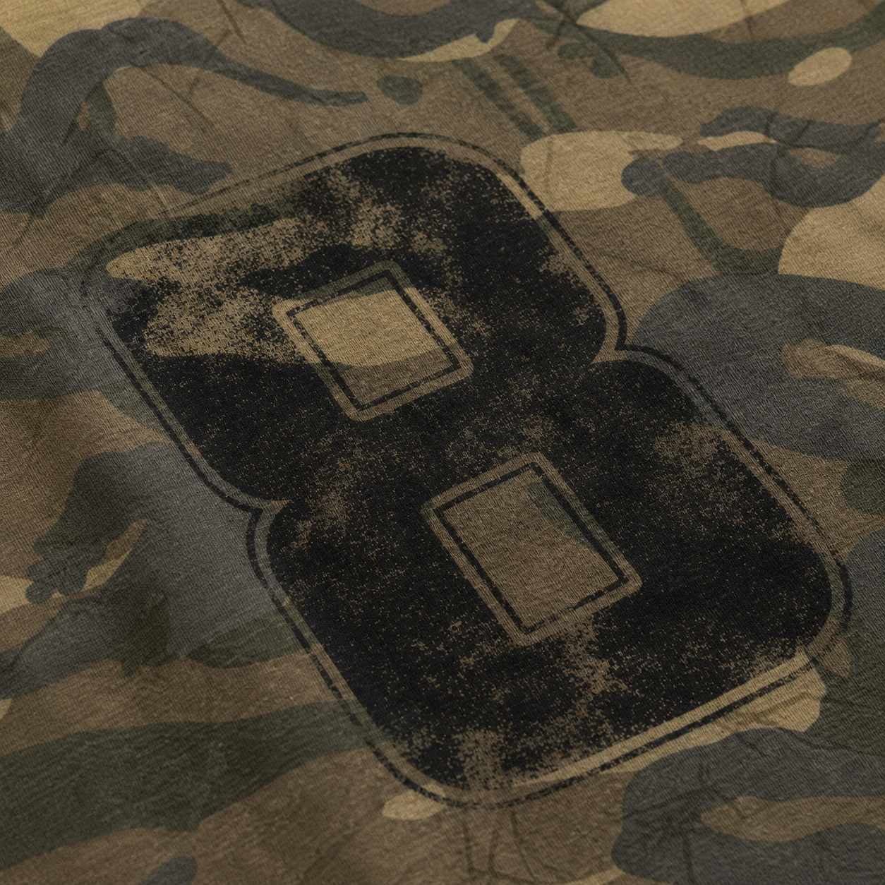 Number 8 Camo Longsleeve