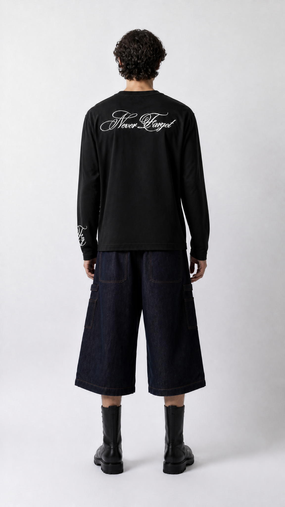 Script Waffle Longsleeve
