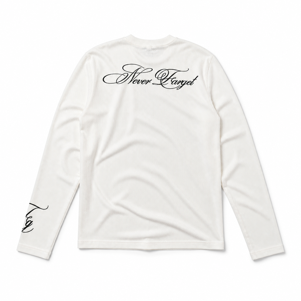 Script Waffle Longsleeve