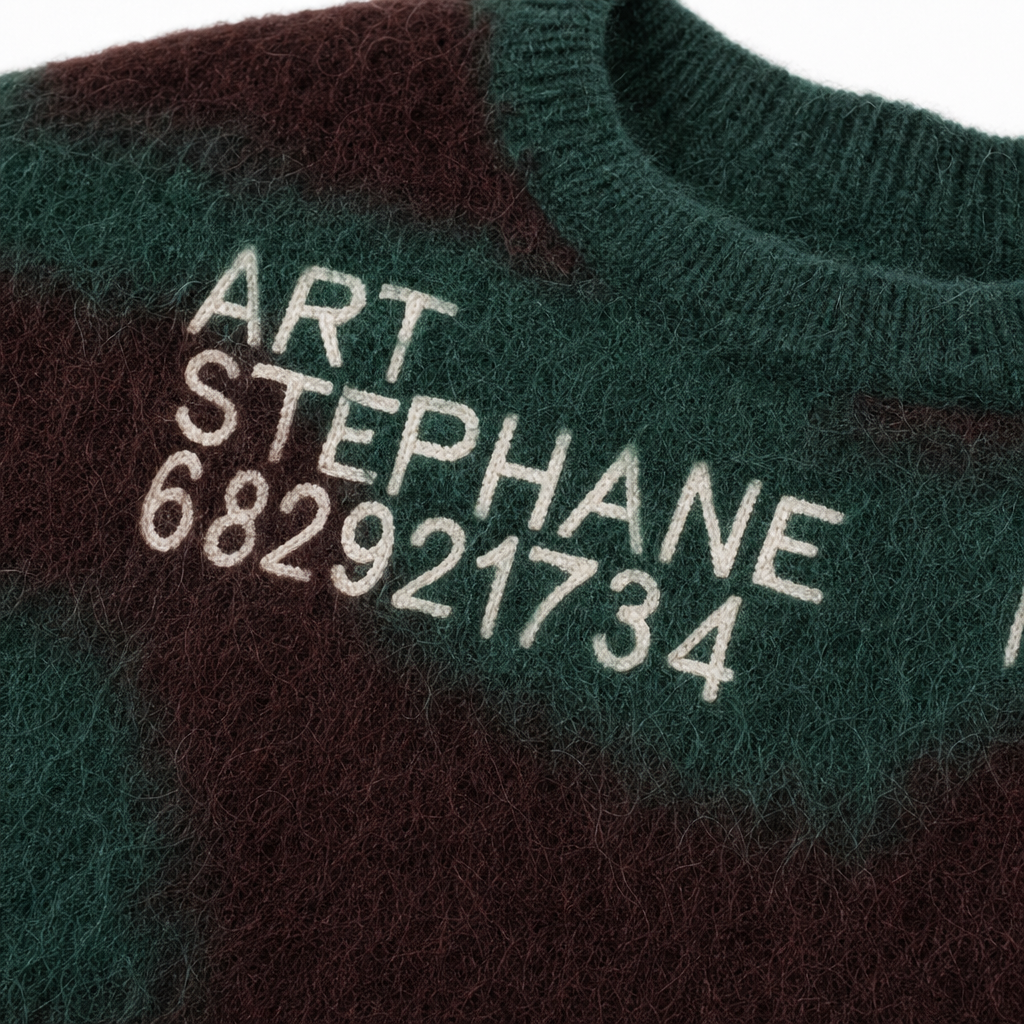 Camo Plush Sweater