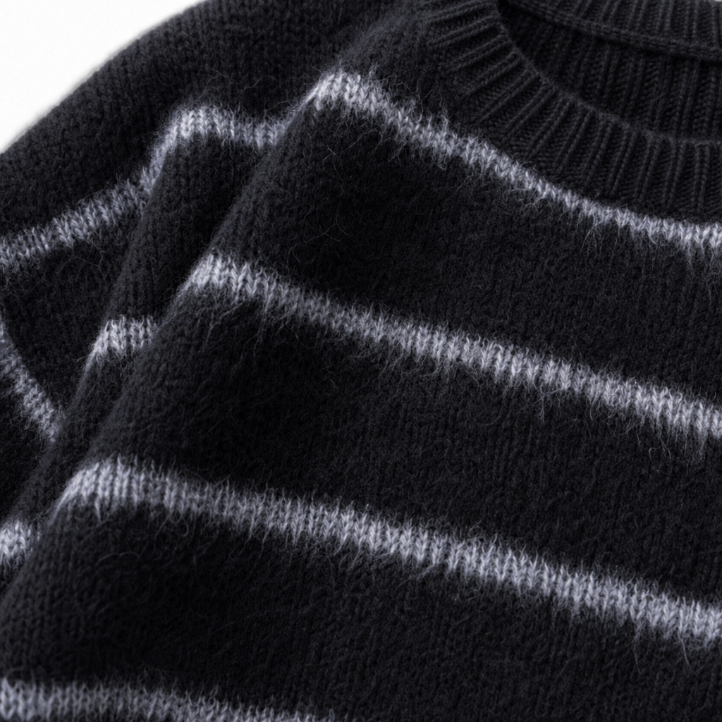 Shadow Stripe Knit Sweater