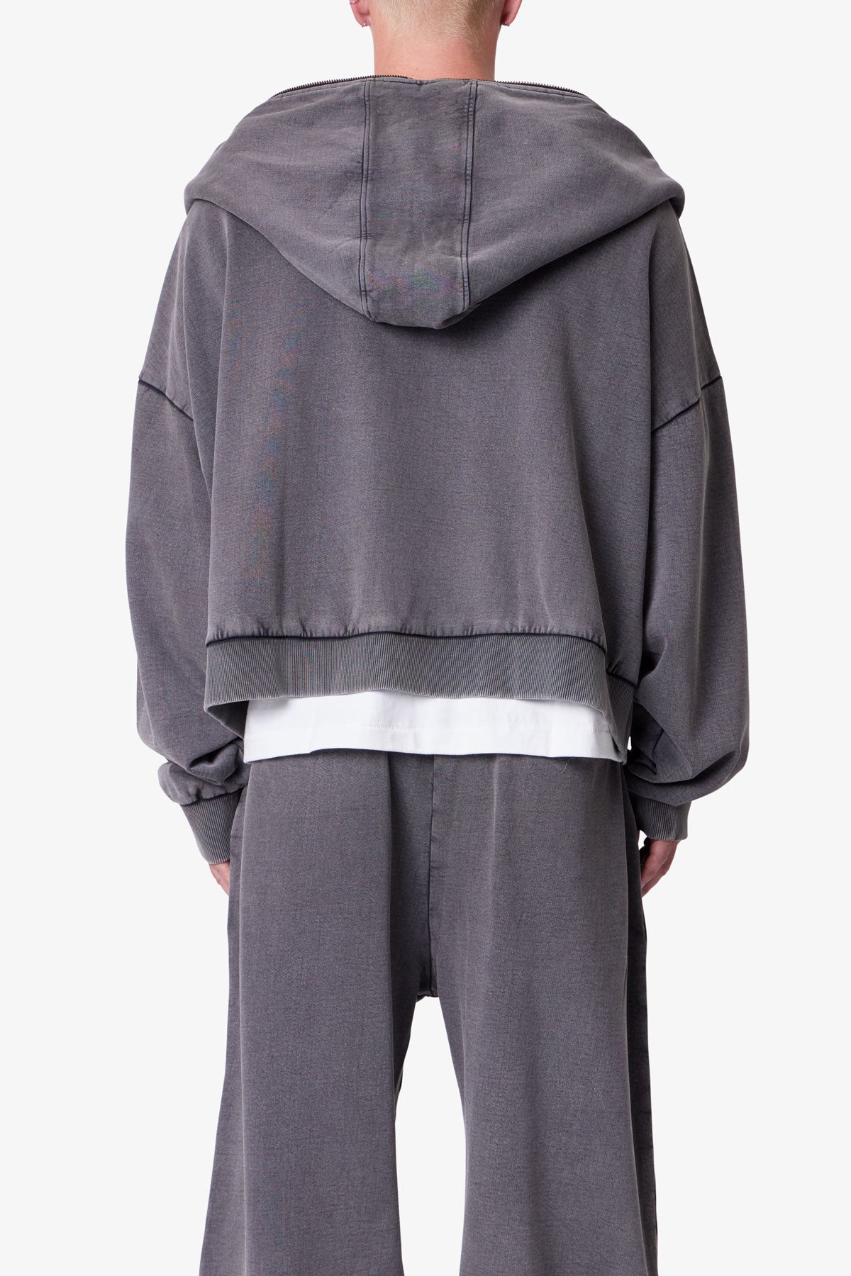 Full Zip Hoodie - Vintage Black