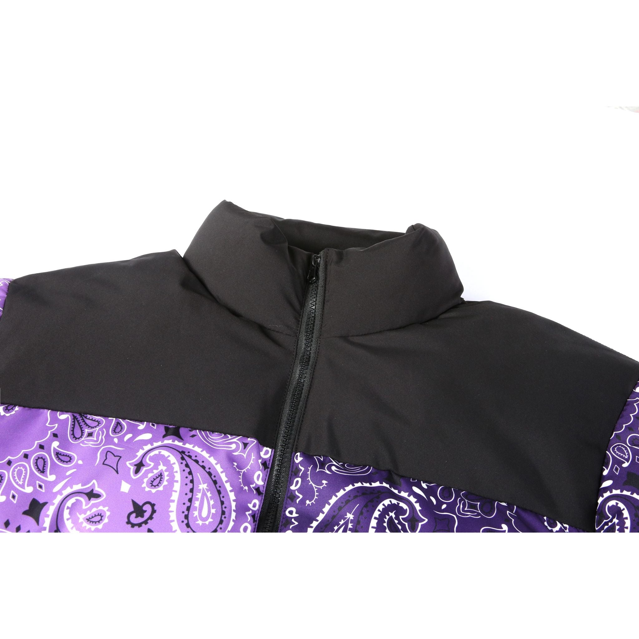 LE1 | Purple Paisley Puffer