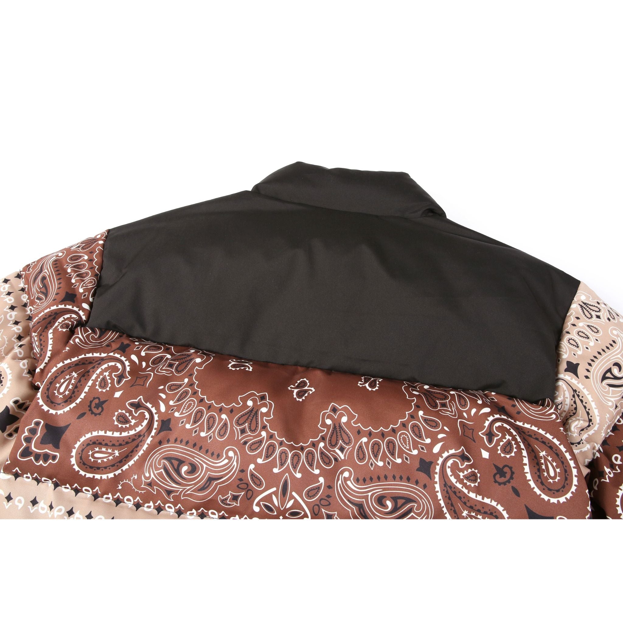 LE1 | Brown Paisley Puffer