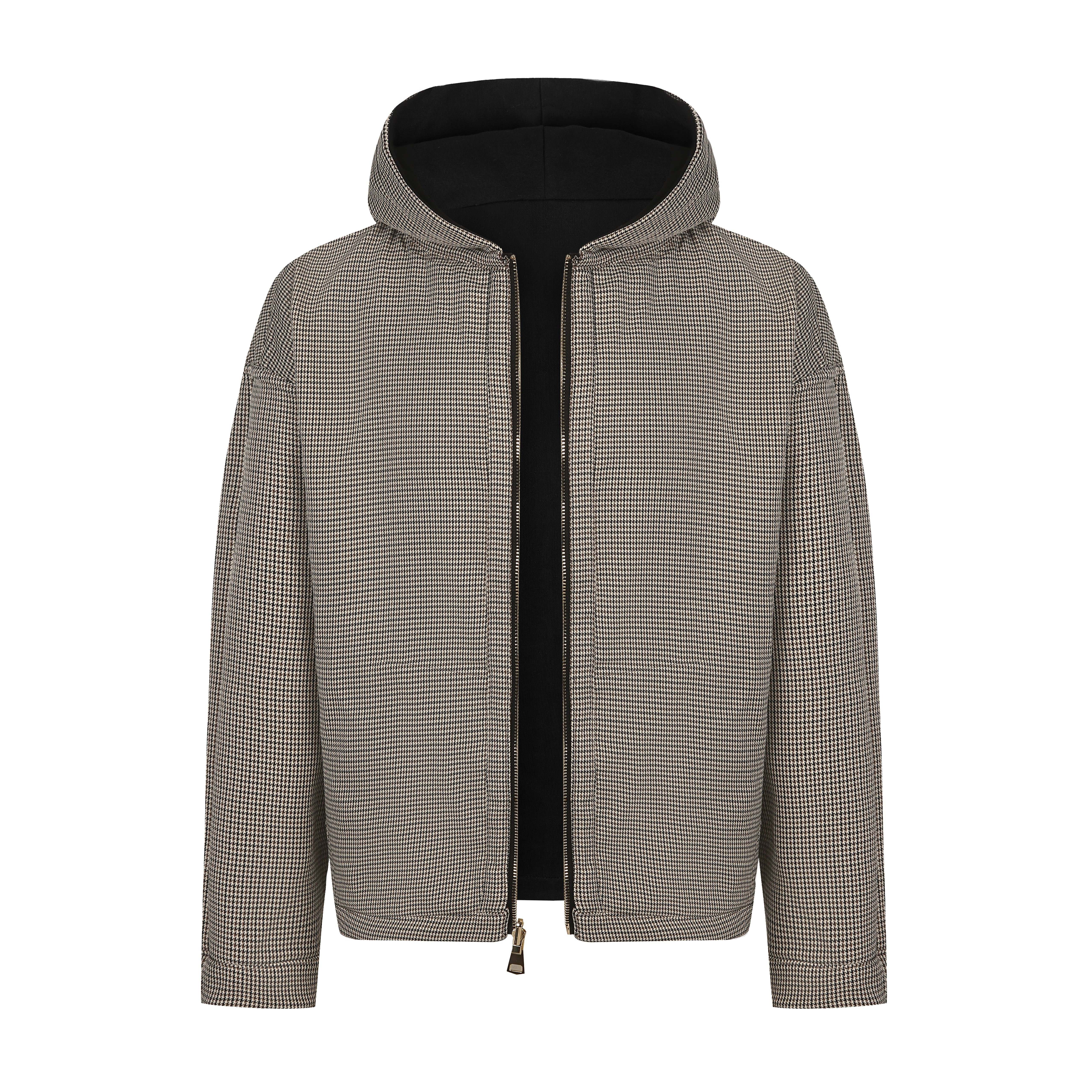 Reversible Houndstooth Jacket