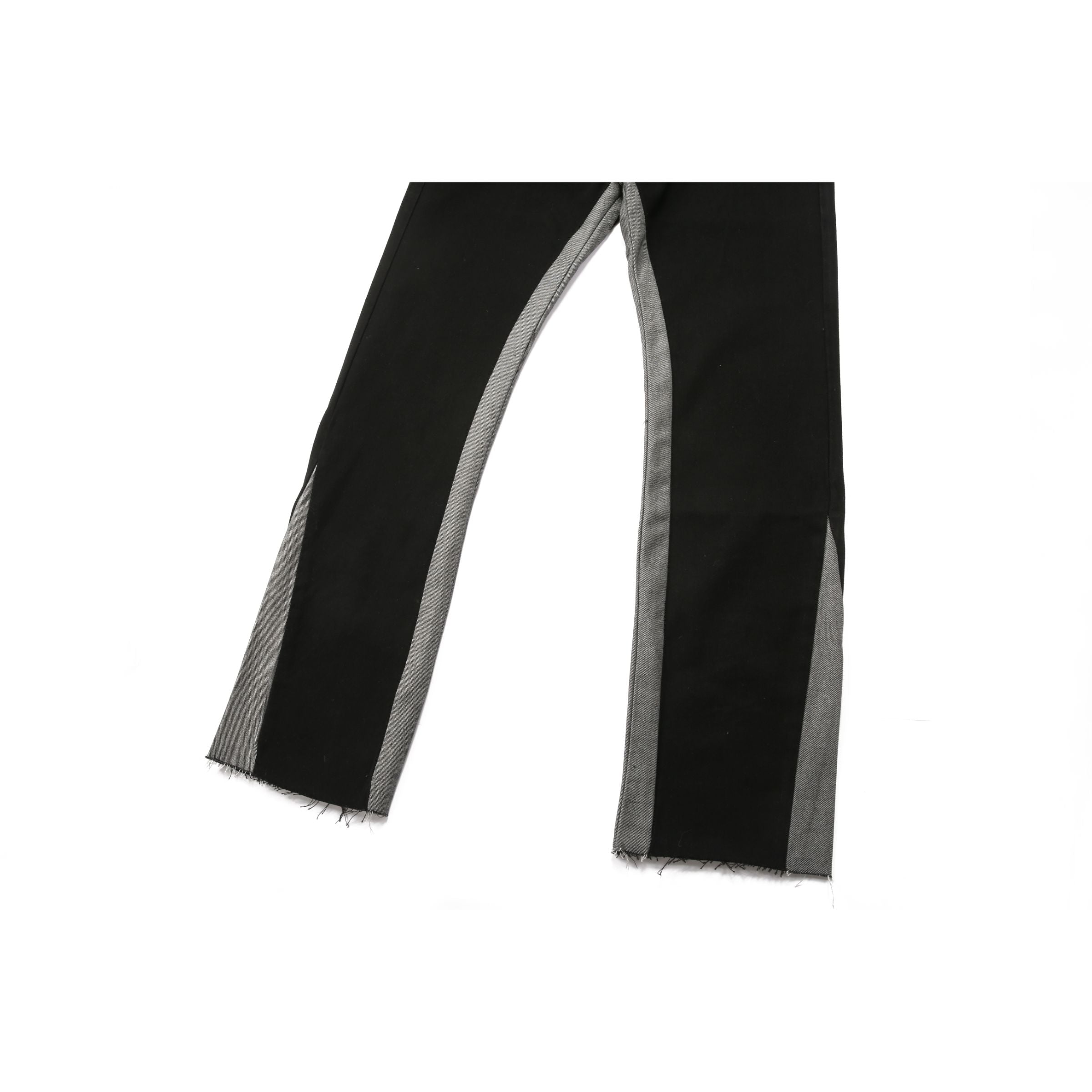 Flare Denim - Contrast Black