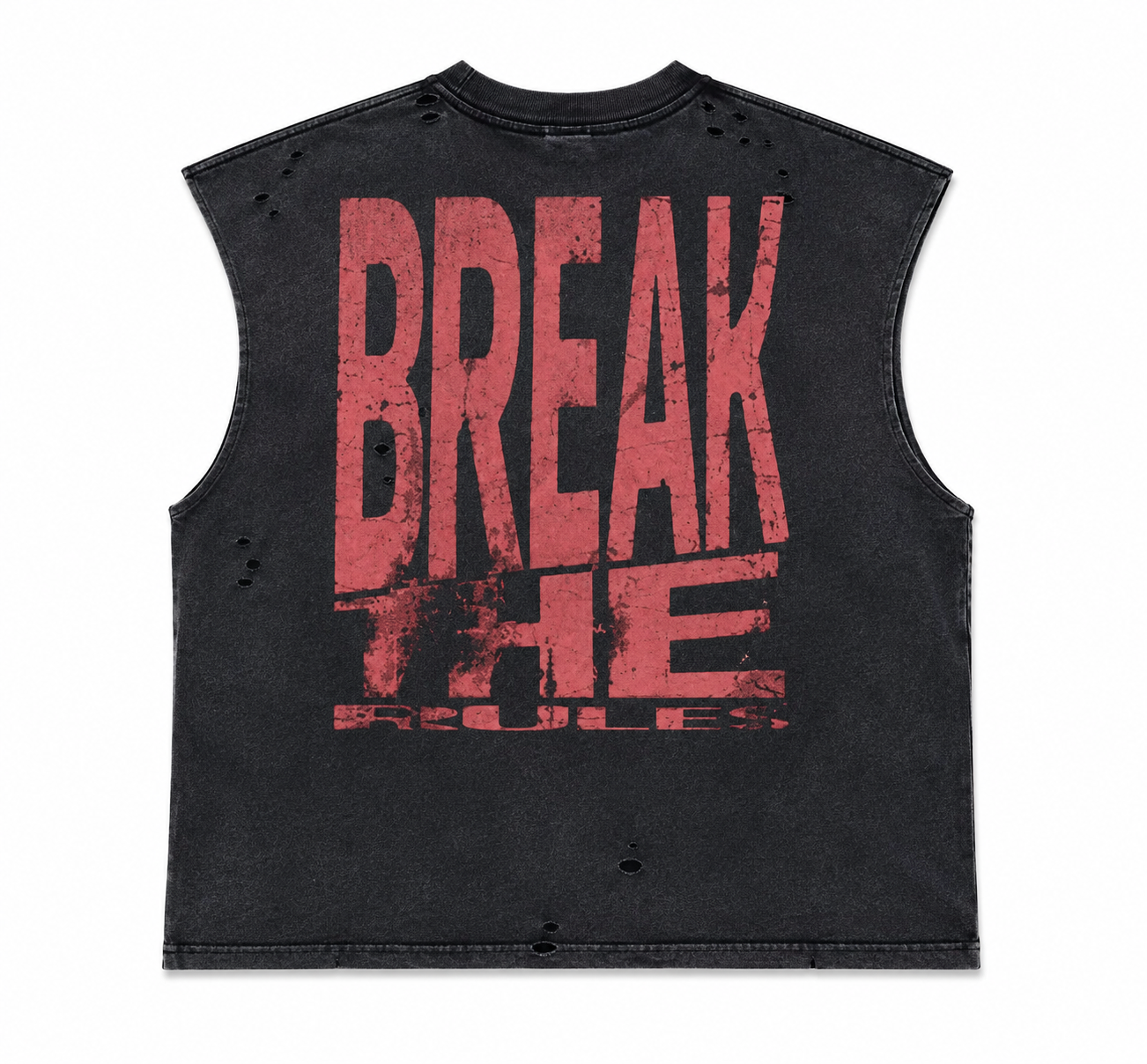 Sleeveless Burn Tanktop