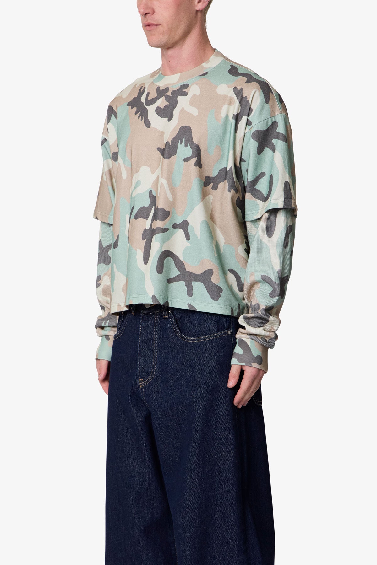 Layered Thermal L/S Tee - Camo