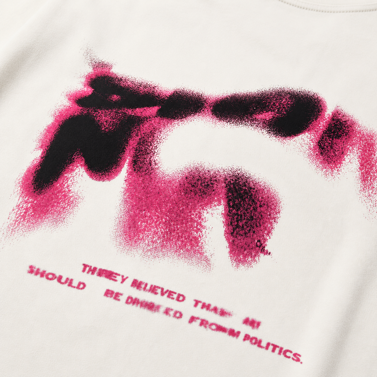 Twisted Blur Tee