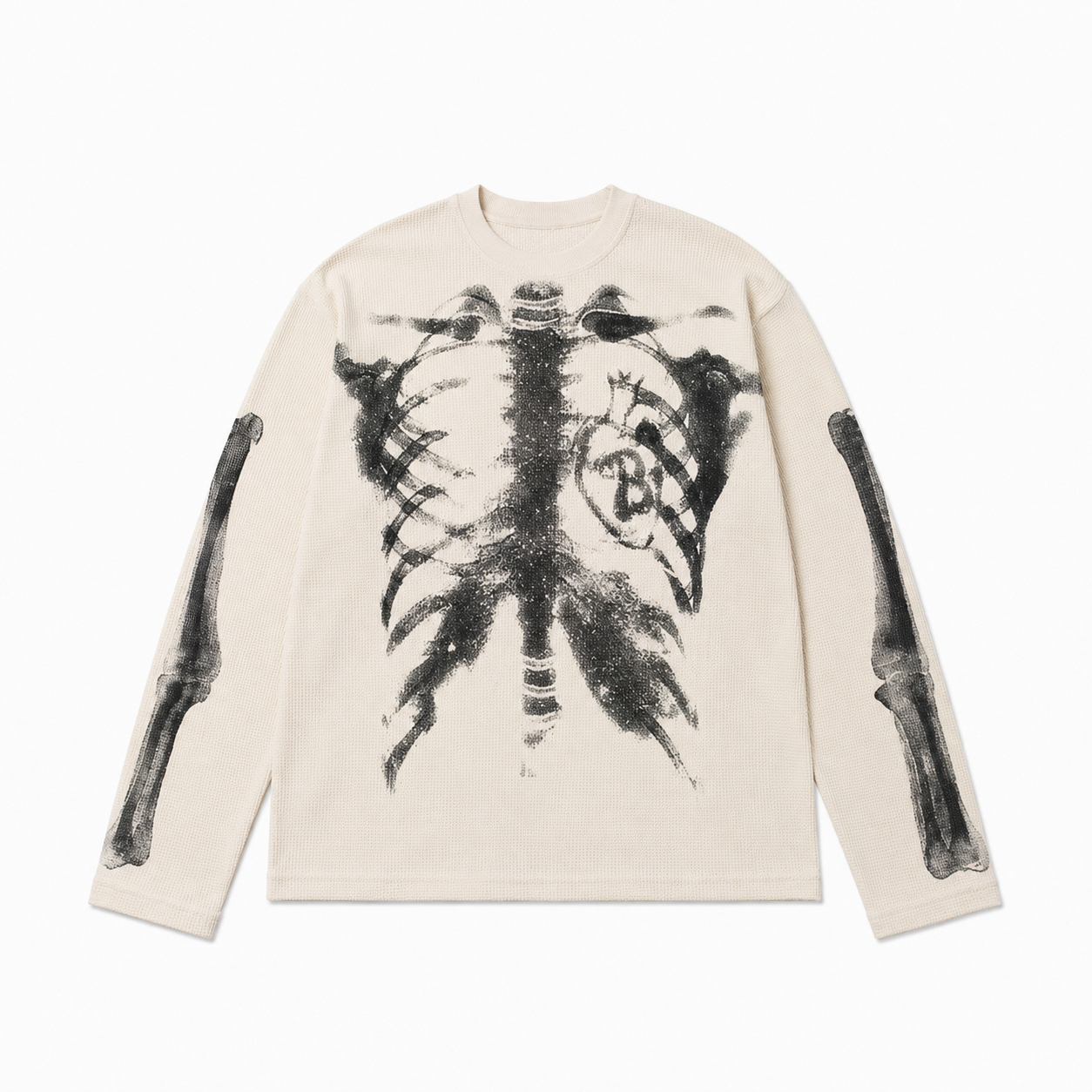 Skeleton Waffle Longsleeve