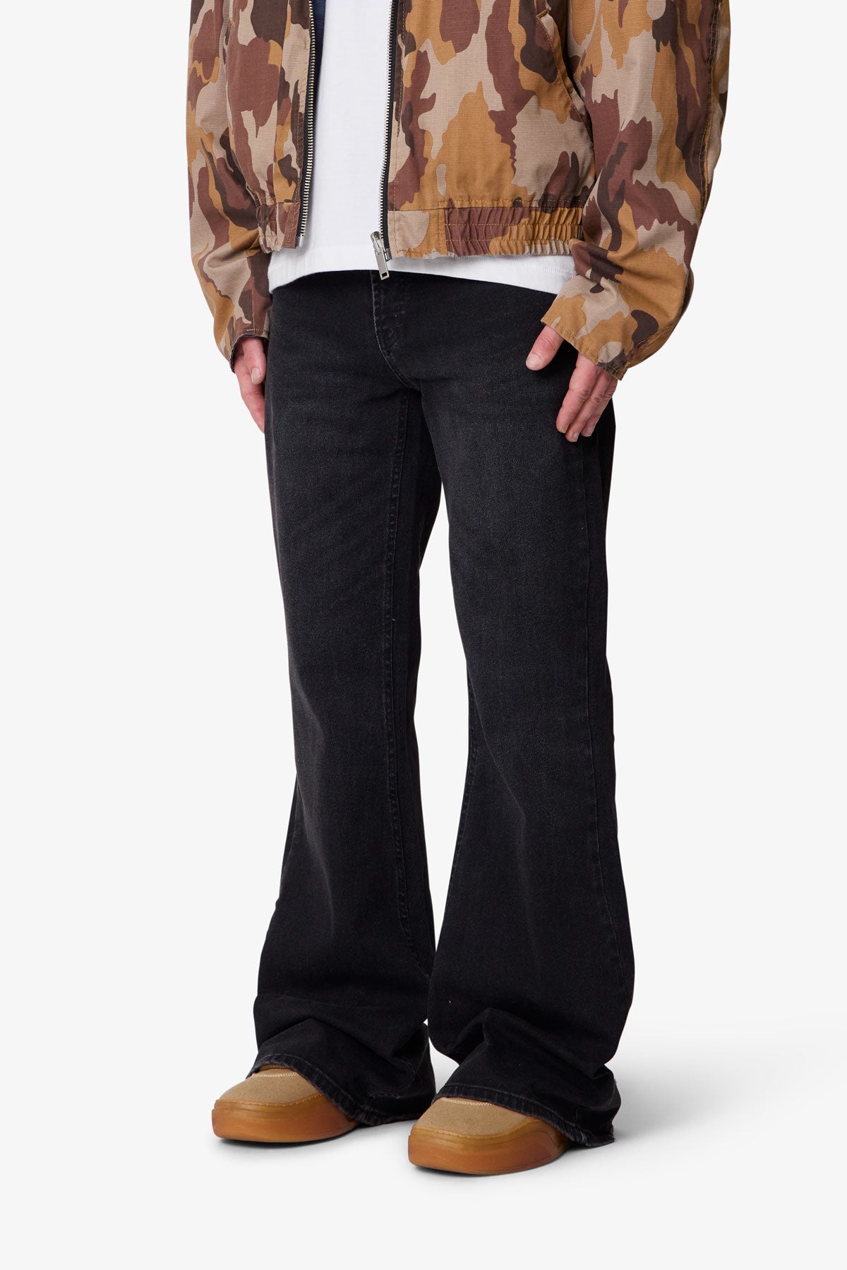 Super Flare Denim - Western Black