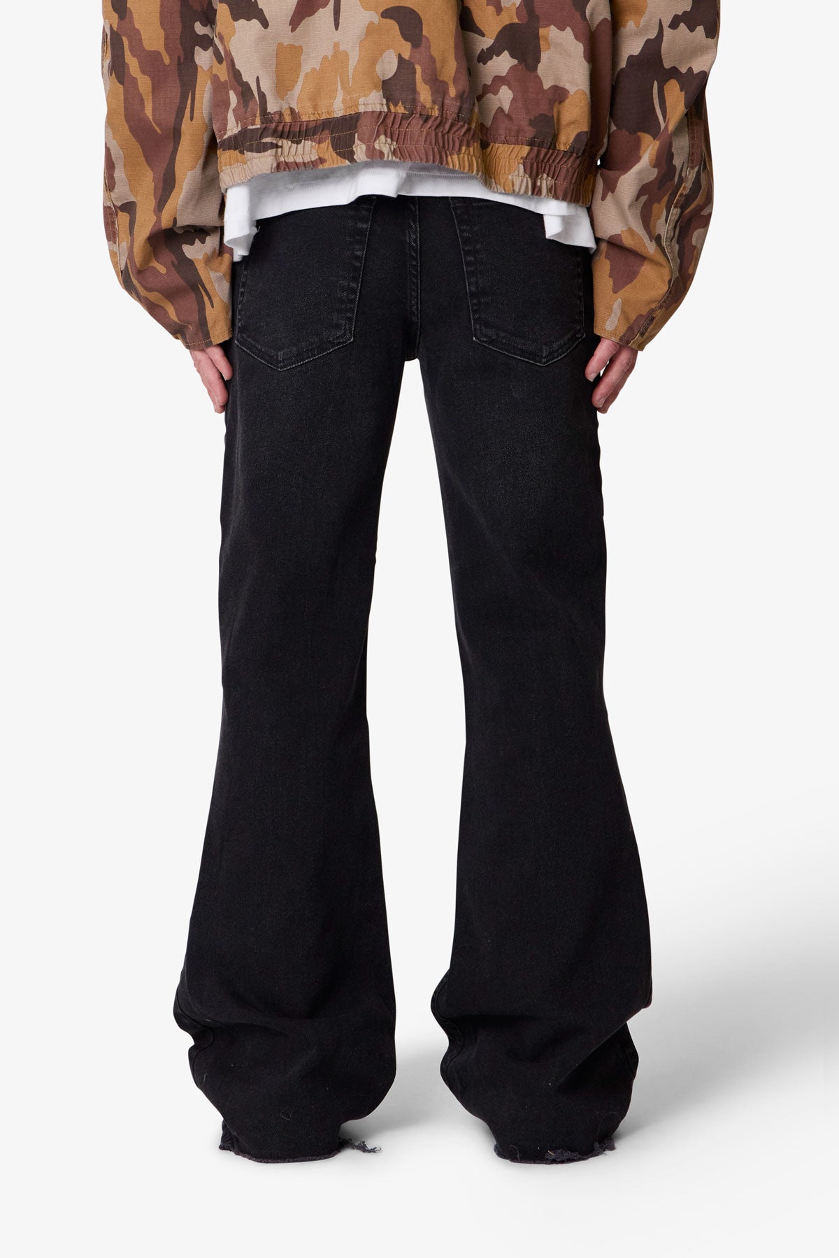 Super Flare Denim - Western Black