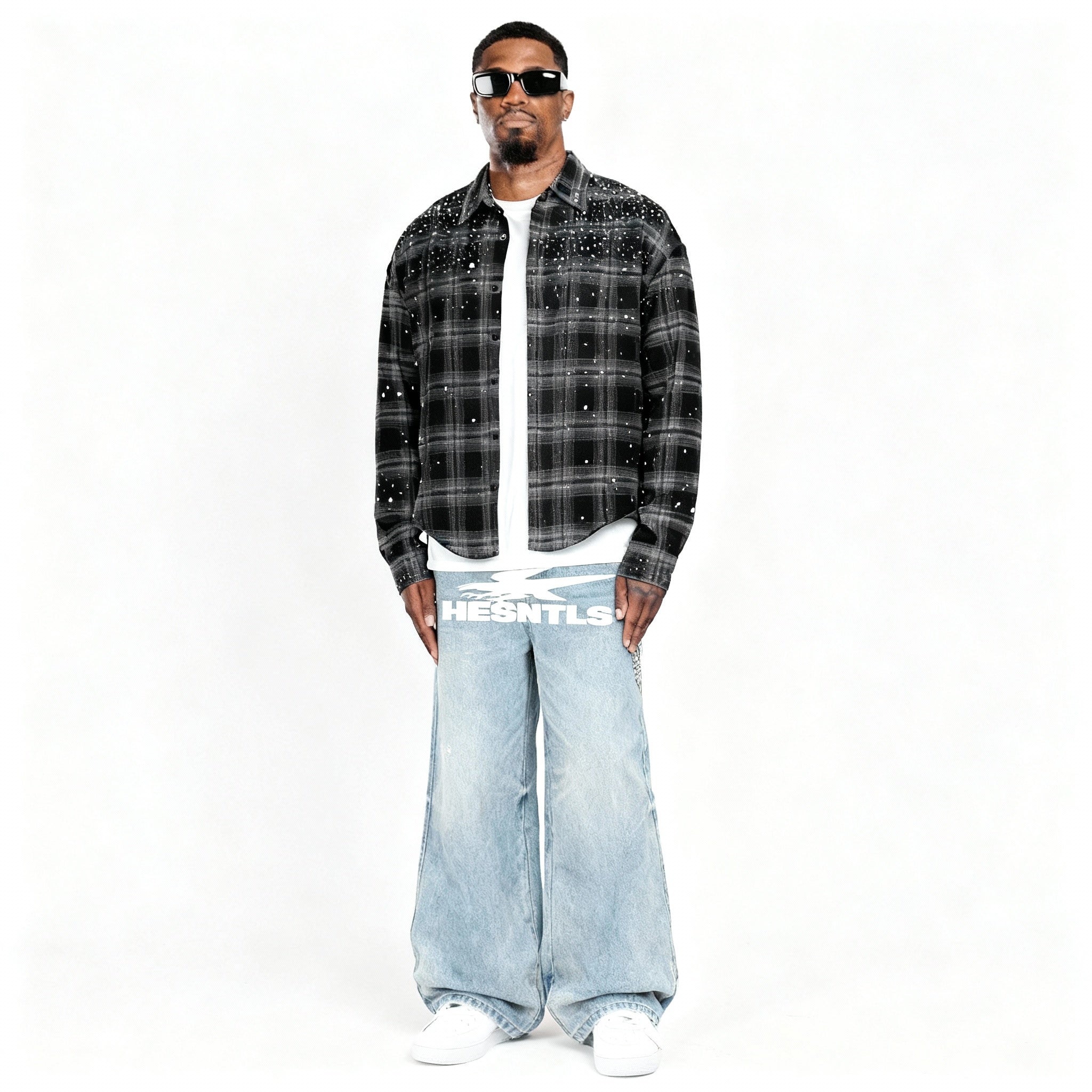 Vintage VVS Flannel | Chambray Black