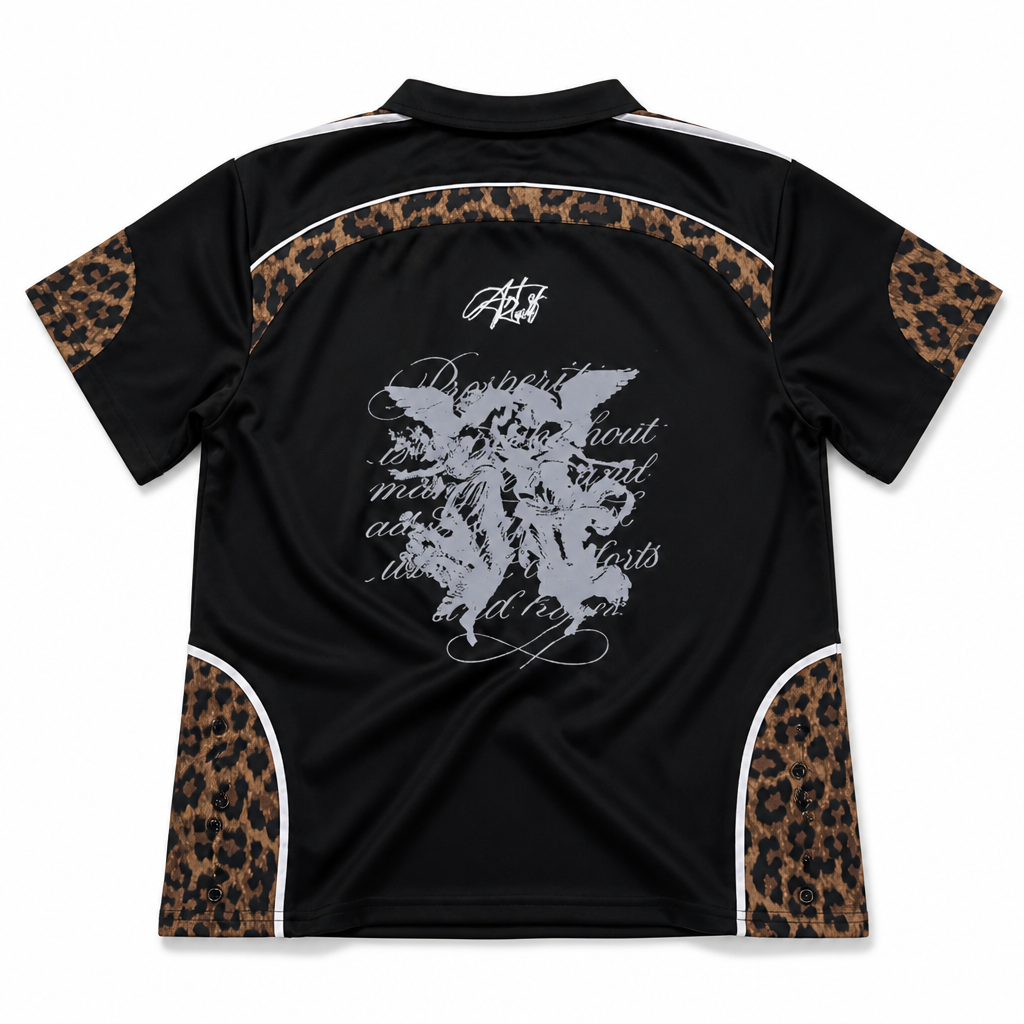 Leopard Circuit Polo