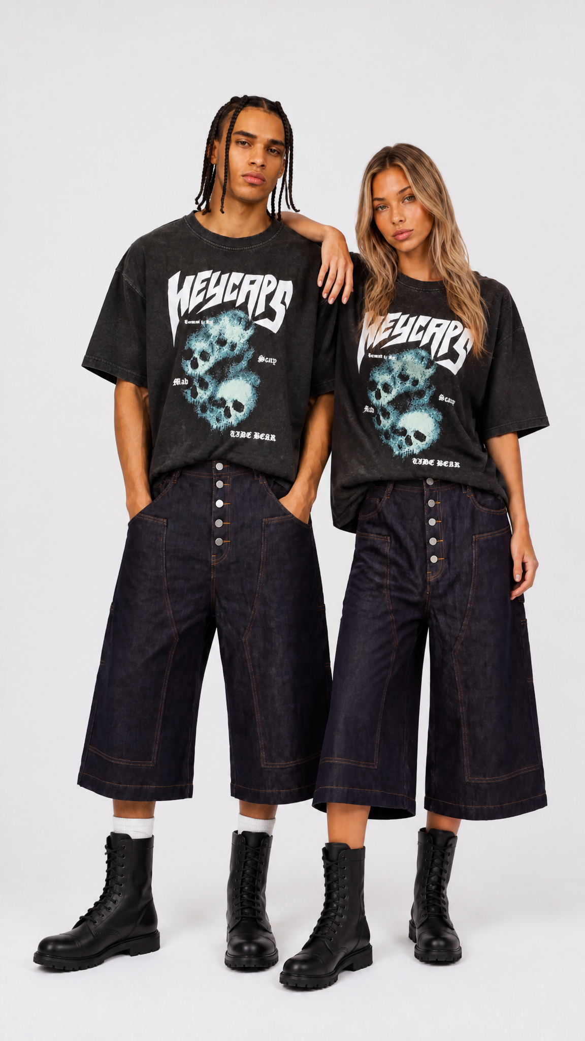 UNSEEN-Studios Hellcaps Skull Tee
