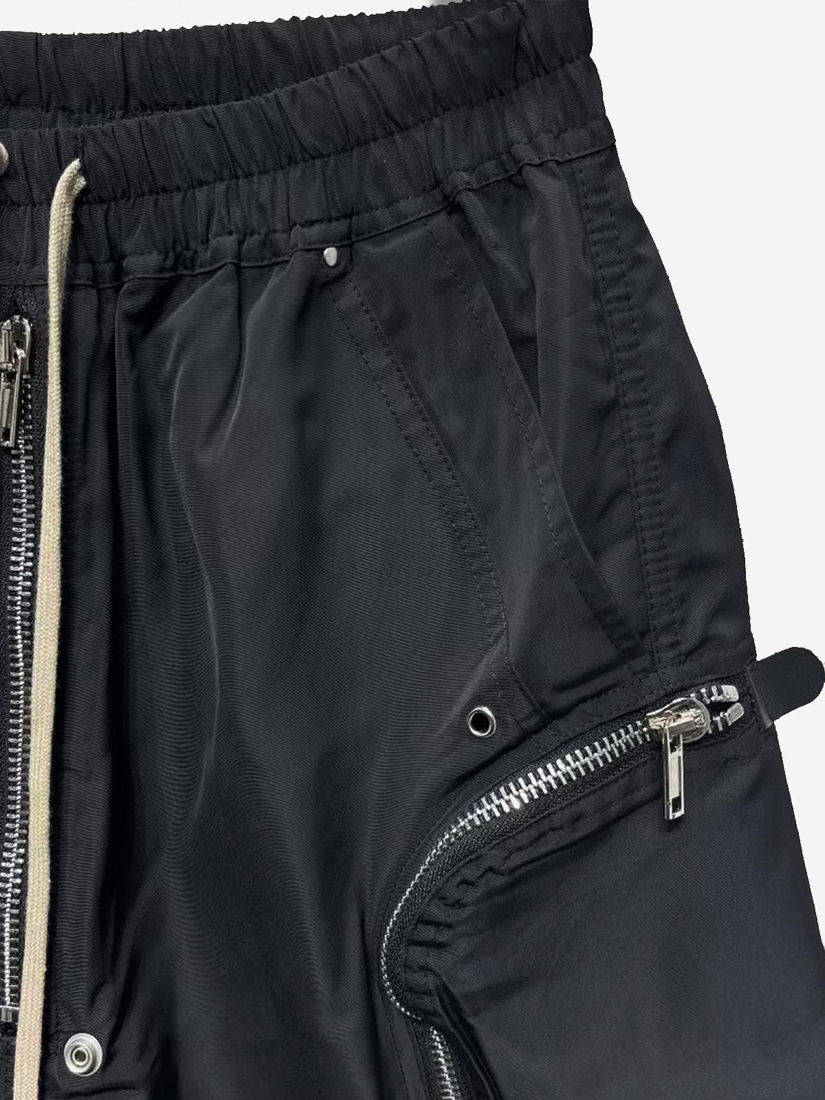 Zip Functional Techwear Shorts