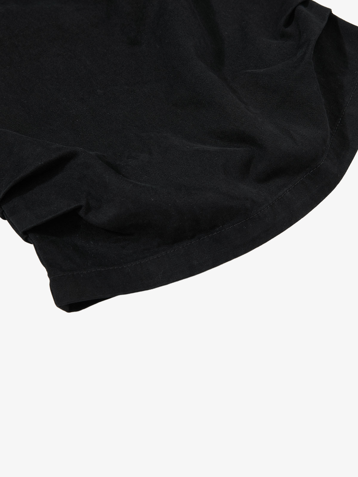 Military Cargo Wide-Leg Shorts
