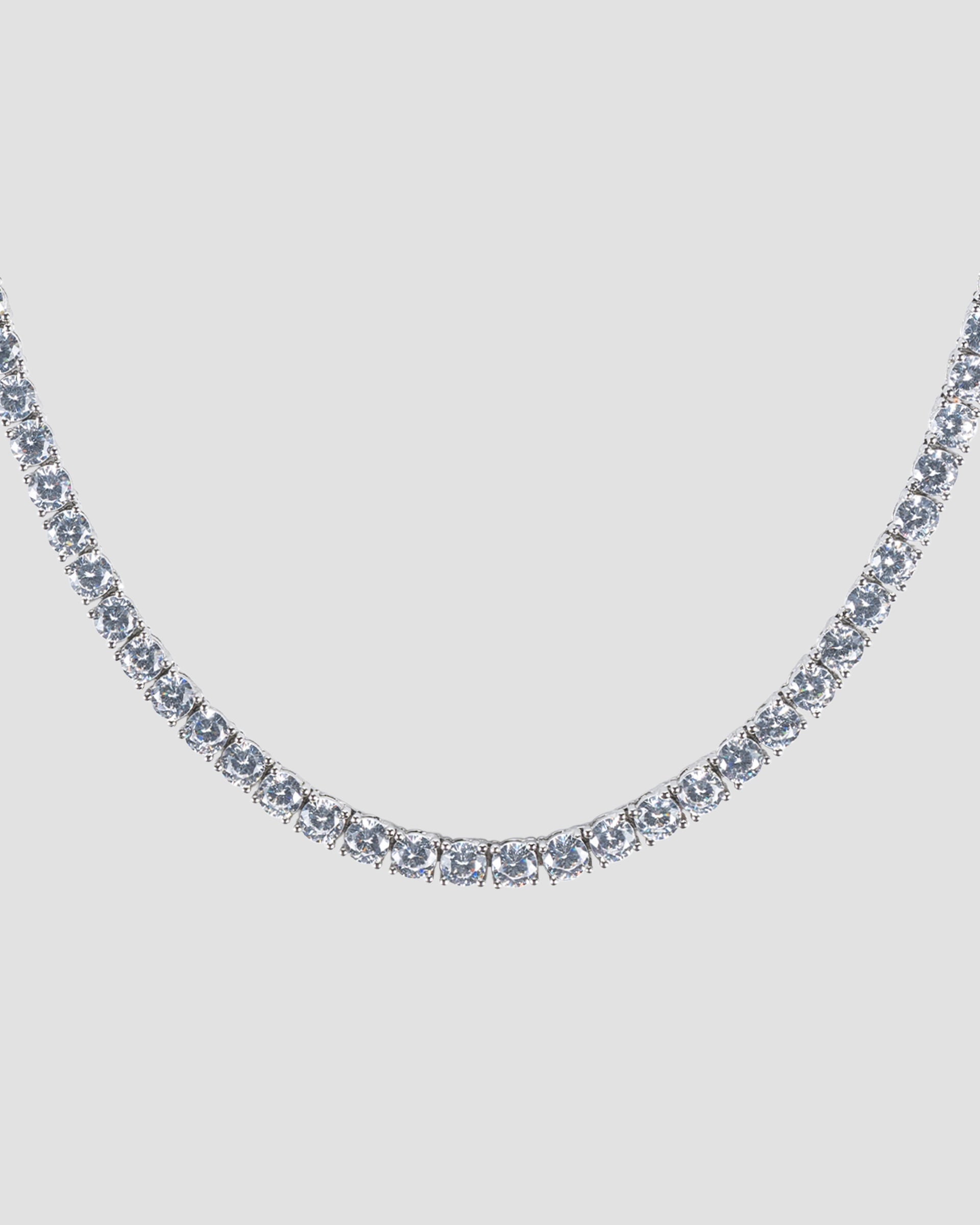 4mm Tennis Chain Silver