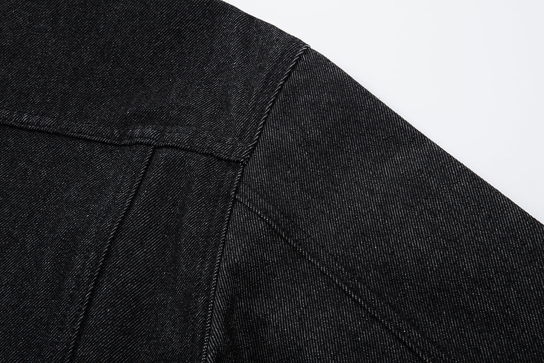 Classic Denim Jacket - Onyx Black