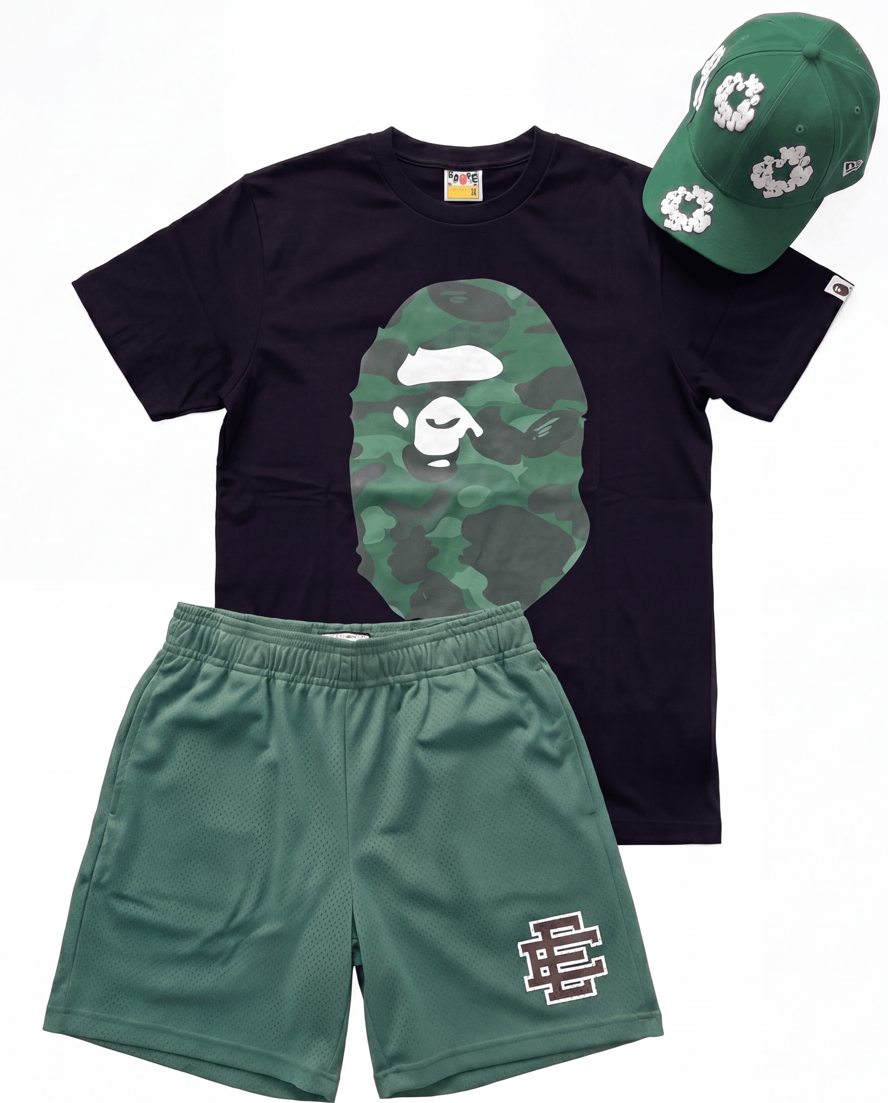 VIRAL OUTFIT - GREEN CAMO FIT