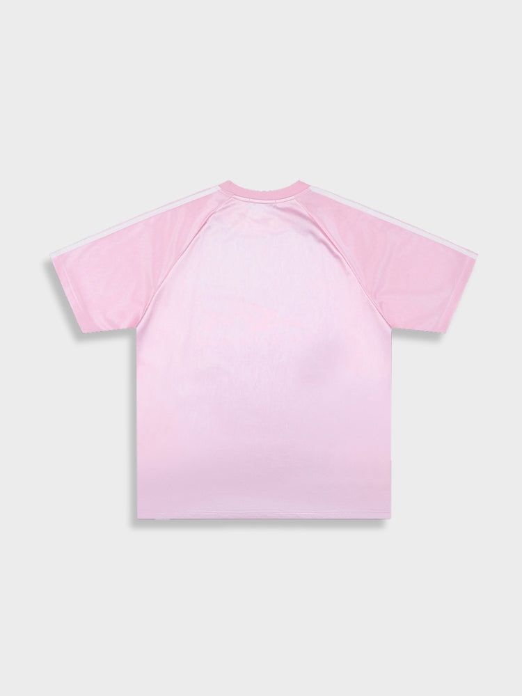DCRB Distressed Football Mesh Tee