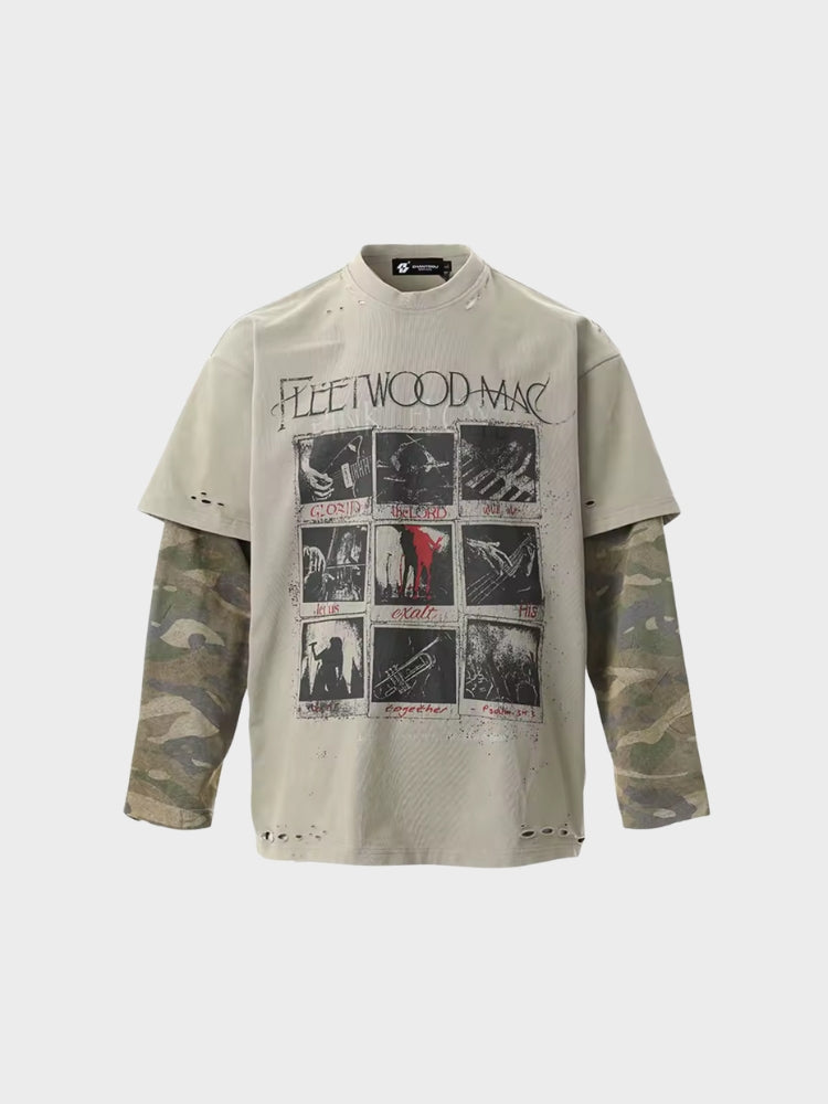 DCRB Camo Two-Piece Graphic Shirt