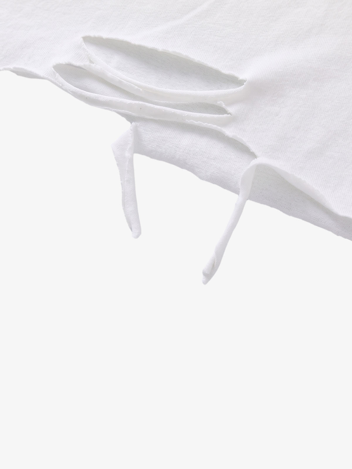 Letter Graphic Necklace Tee