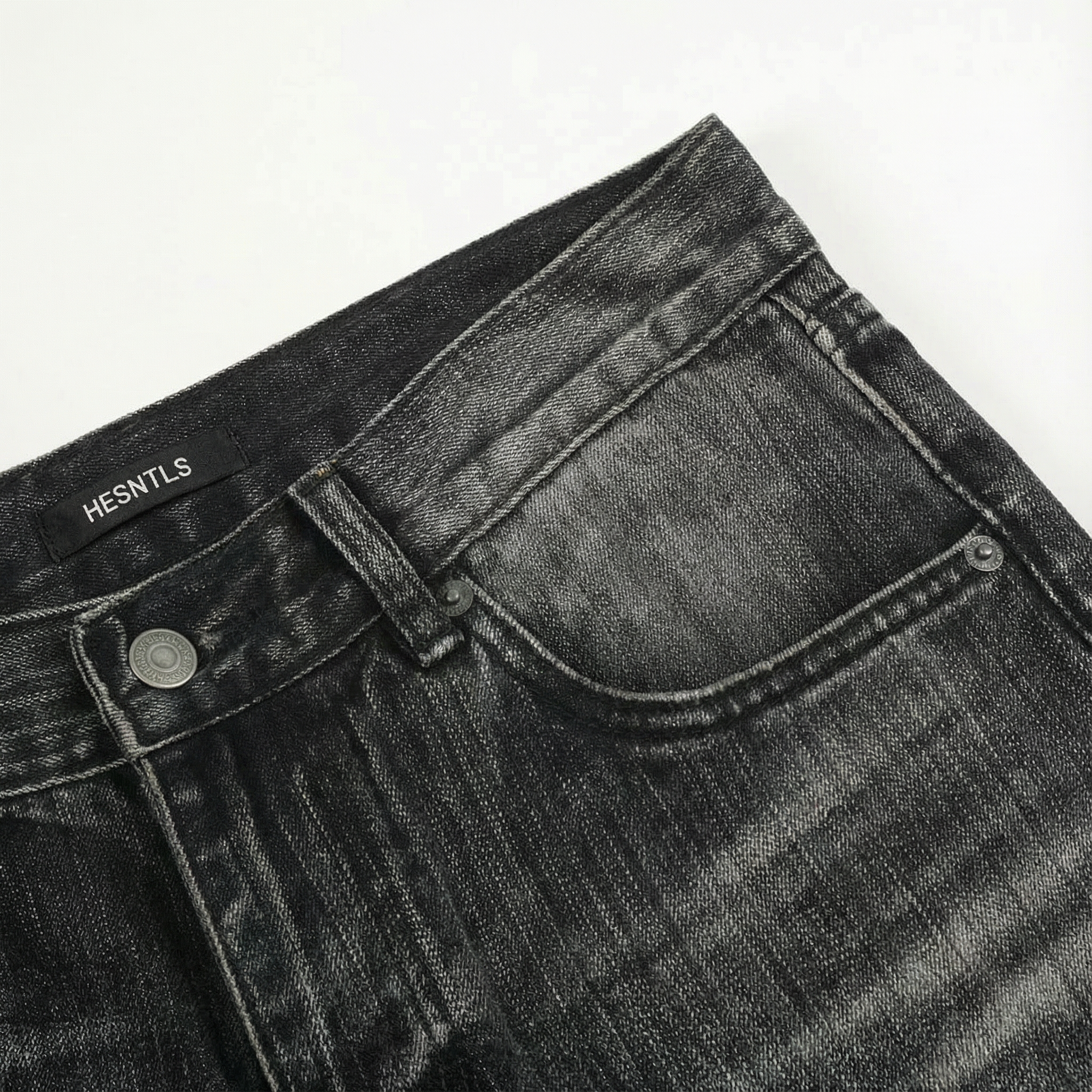 Straight Denim | Onyx Black