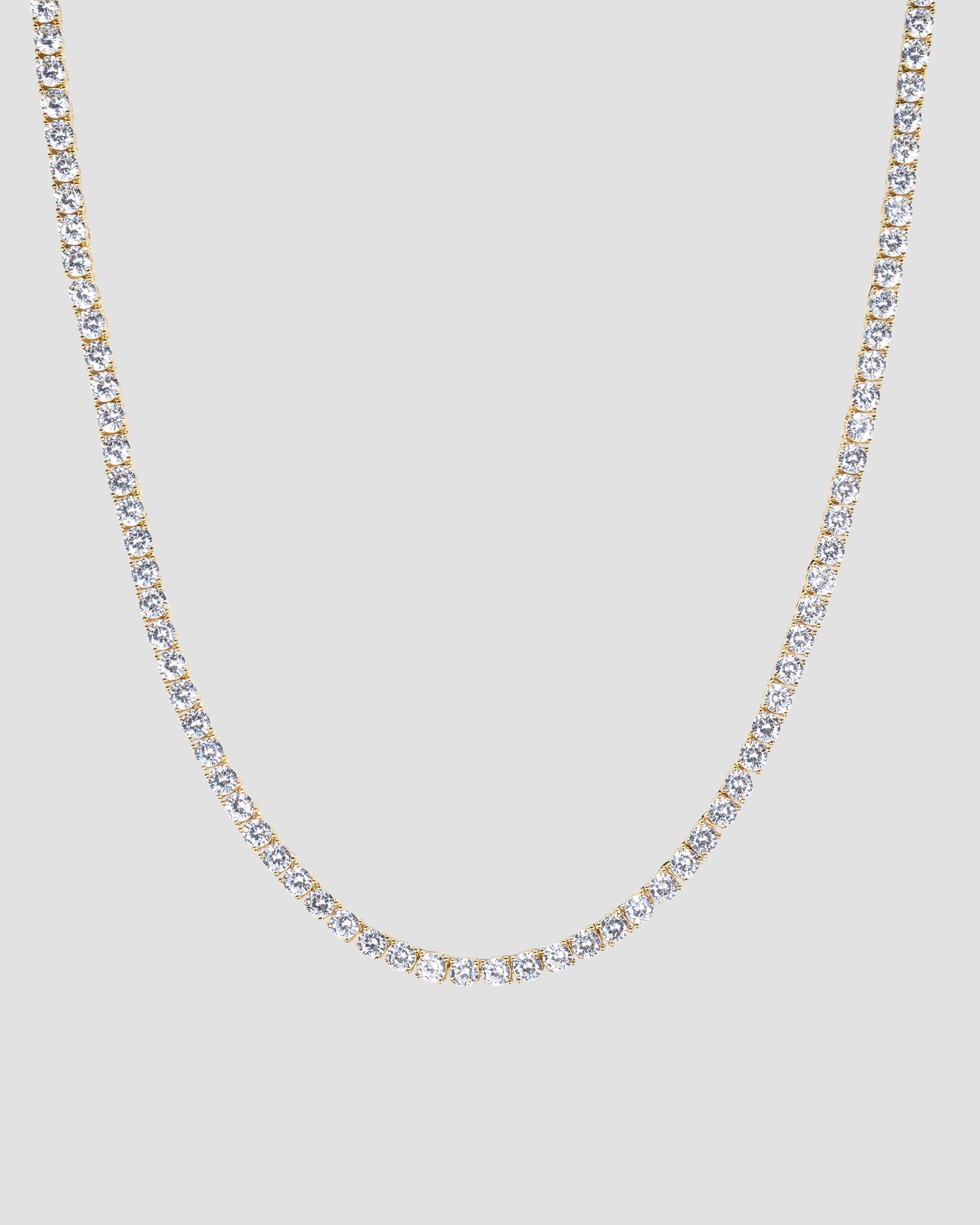 4mm Tennis Chain Gold