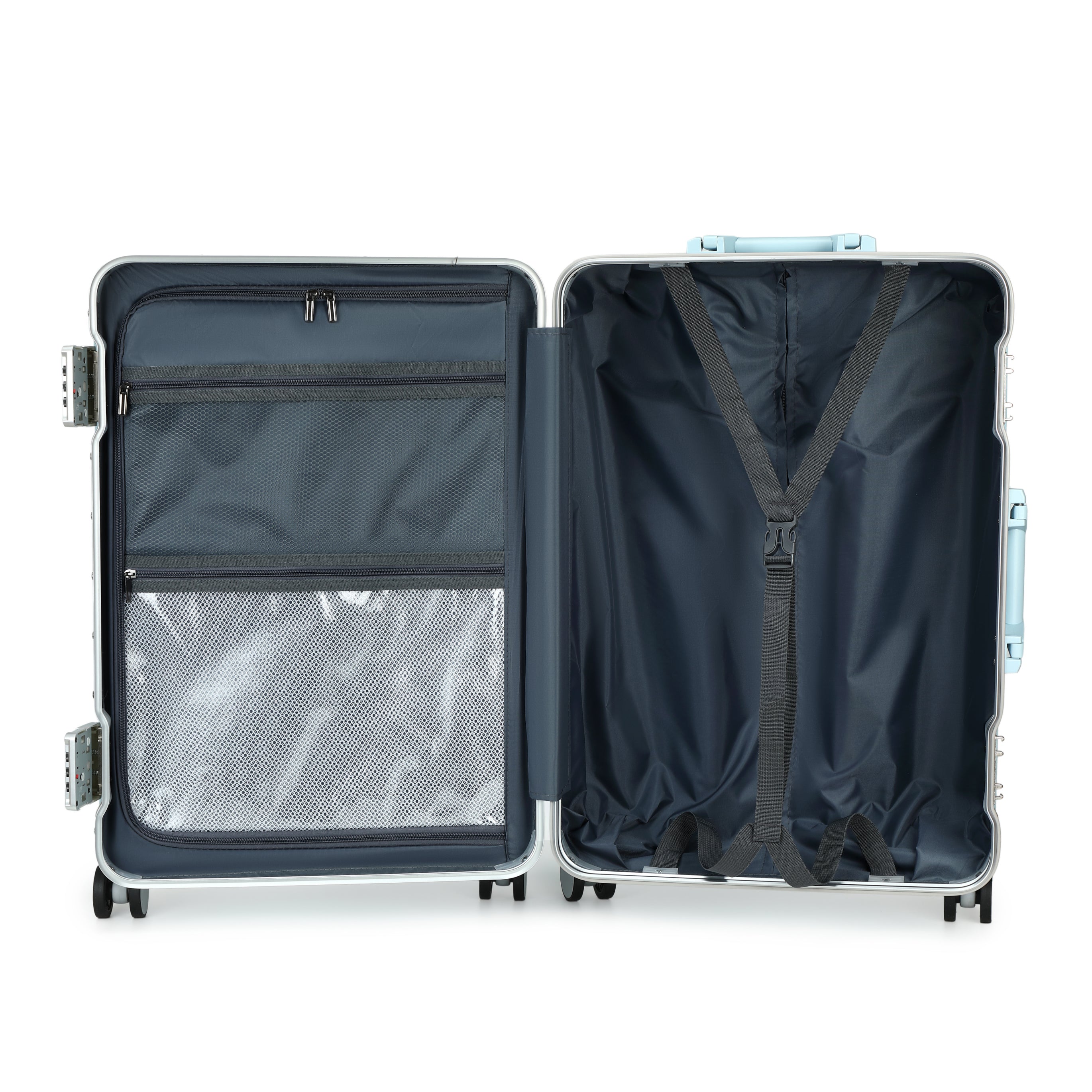 Kabinenkoffer 55cm + großer Koffer 78cm