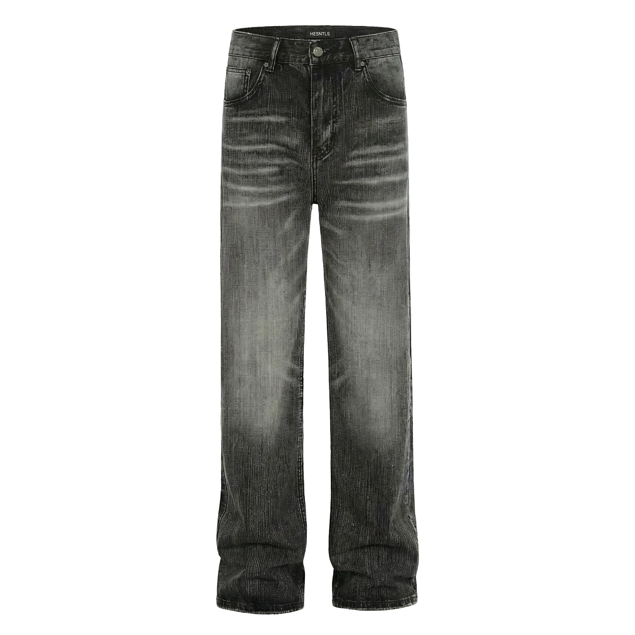 Straight Denim | Onyx Black