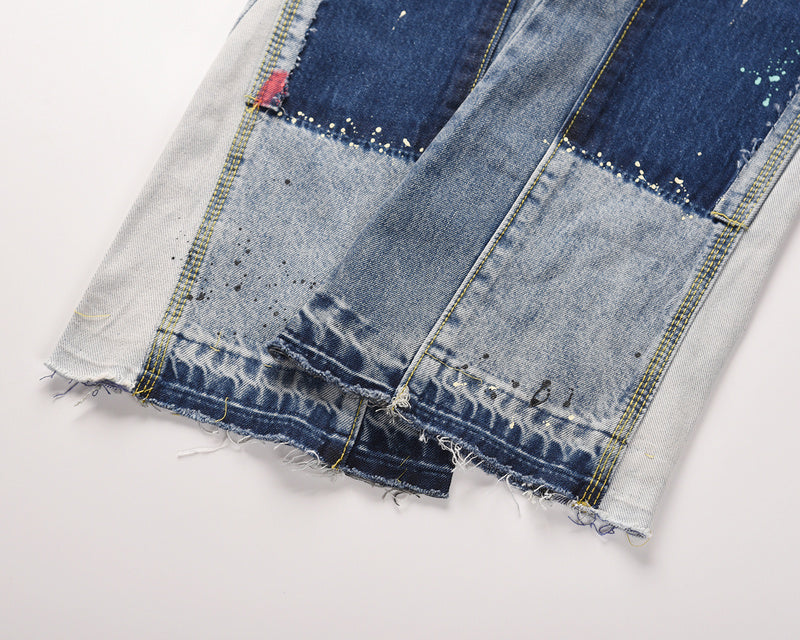 Flare Denim - Patch-work Light