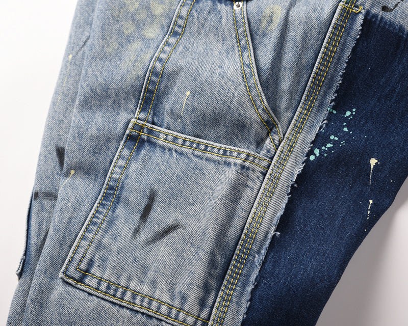 Flare Denim - Patch-work Light