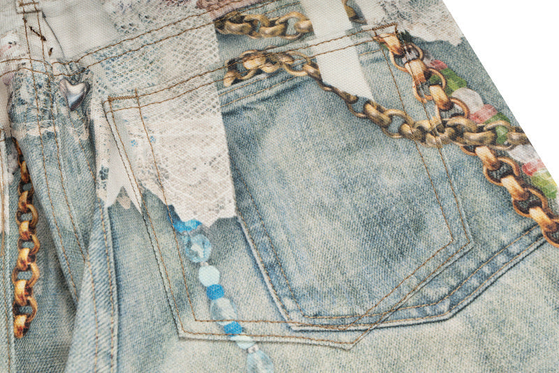 Straight Denim | Pearls