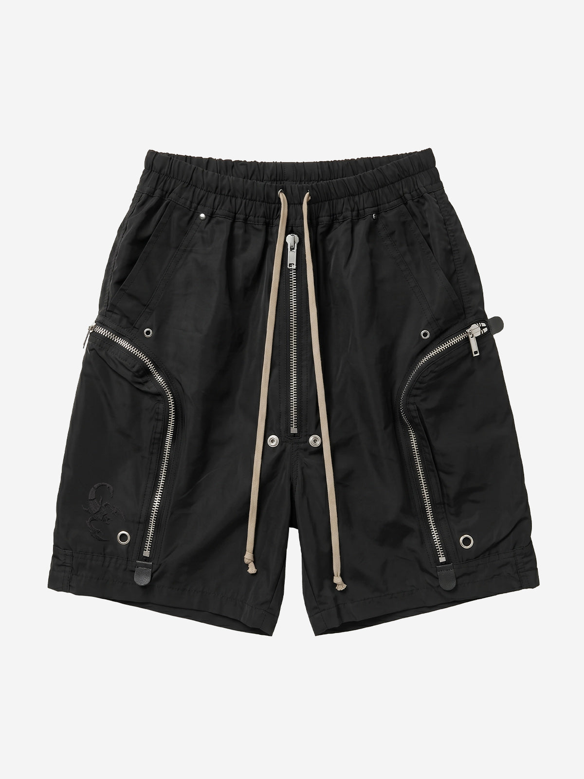 Zip Functional Techwear Shorts