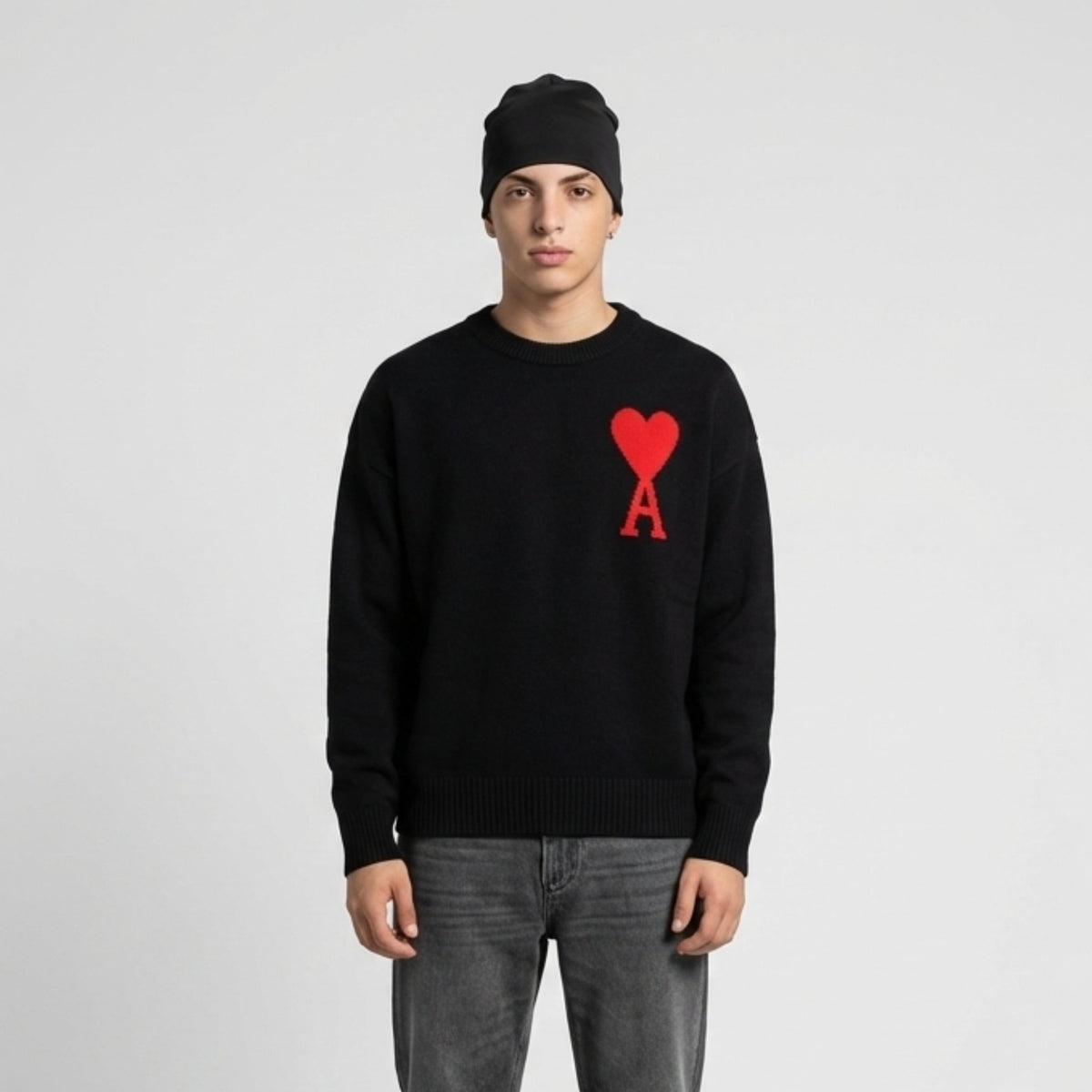 A - HEART SWEATER
